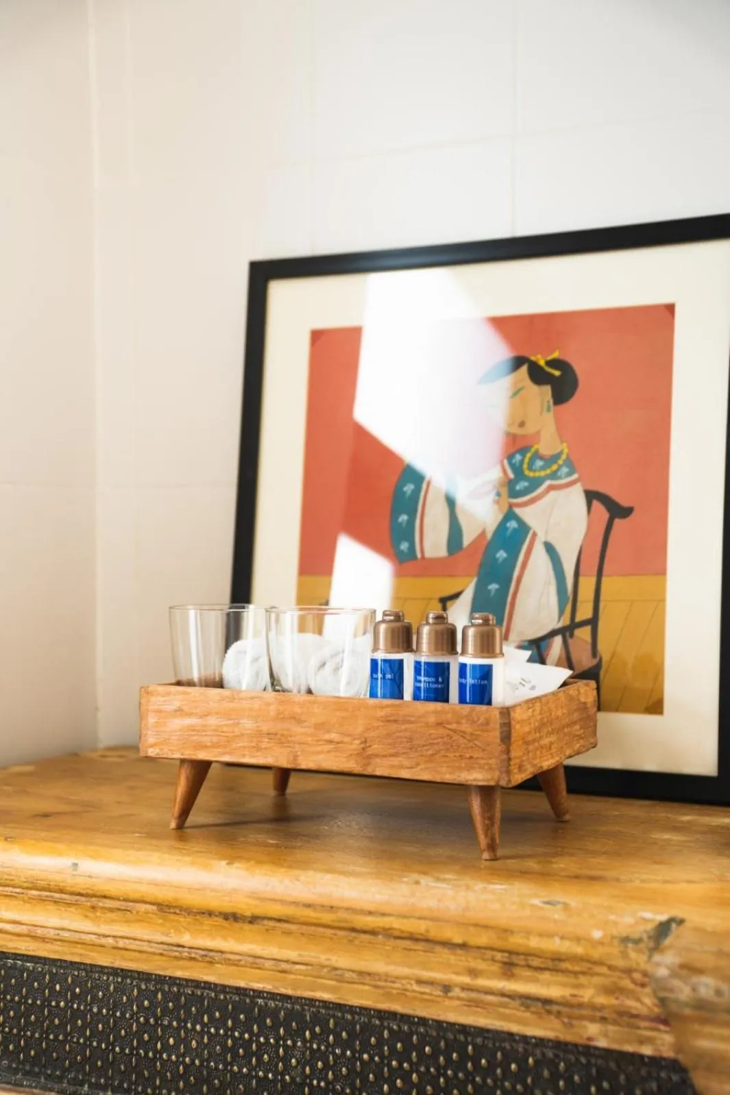 Decorative detail in Hotel Yayee