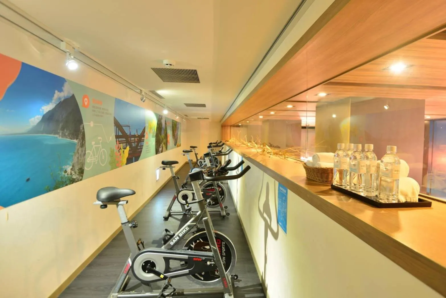 Fitness centre/facilities in Just Sleep Hualien ZhongZheng
