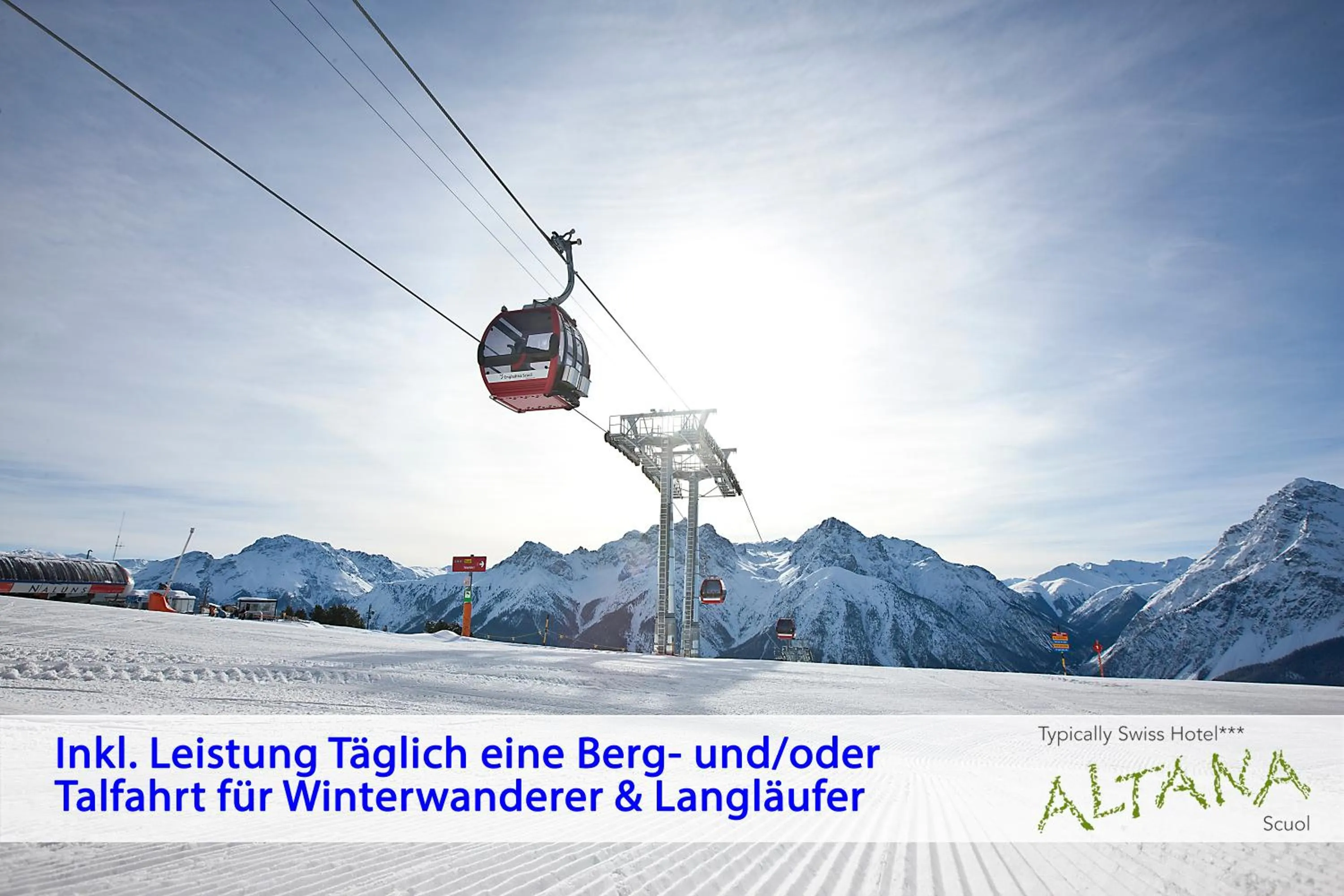 Hiking in Typically Swiss Hotel Altana