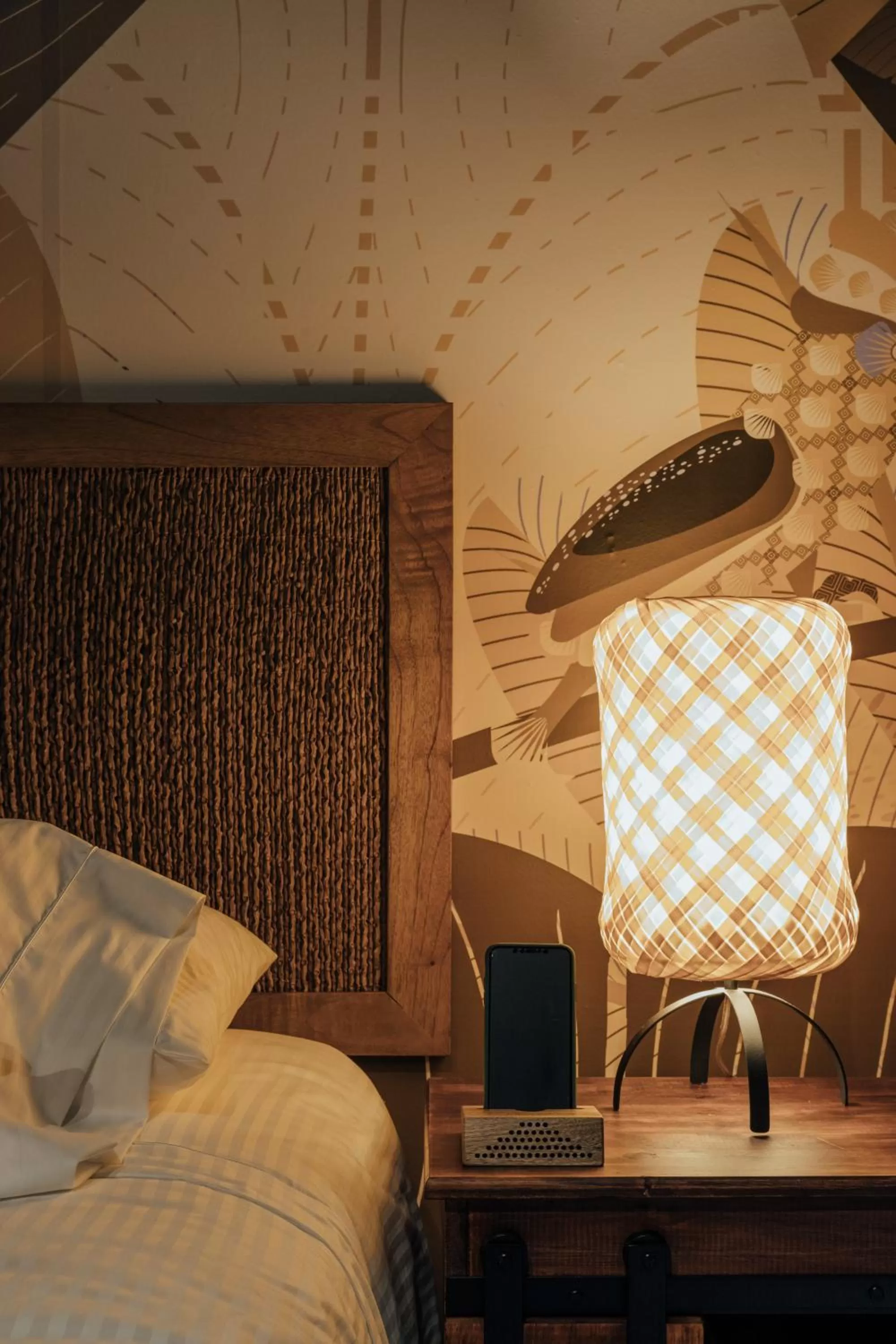 Decorative detail, Bed in Sui Posada Boutique