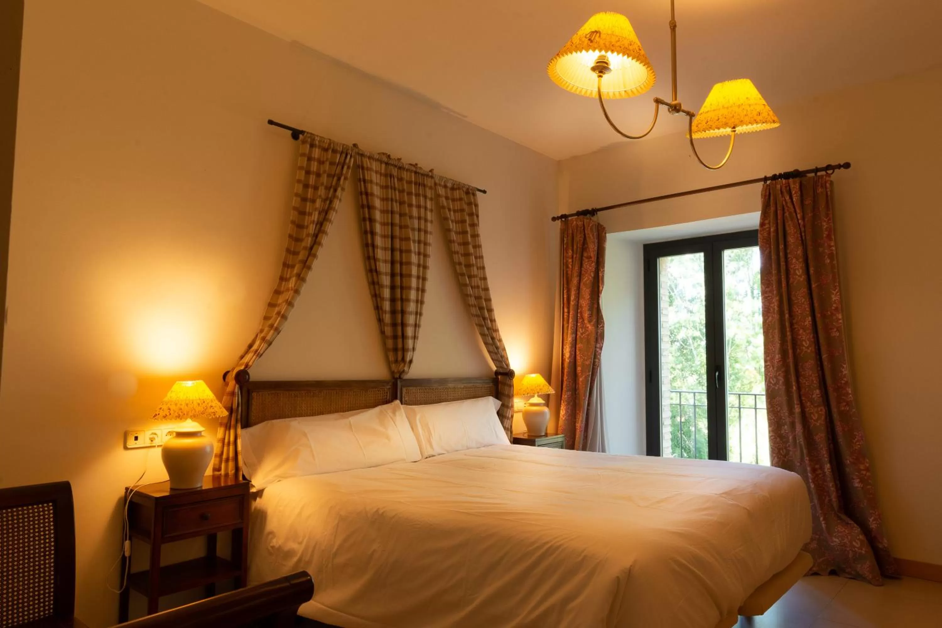 Bed in Hotel VillaMarcilla