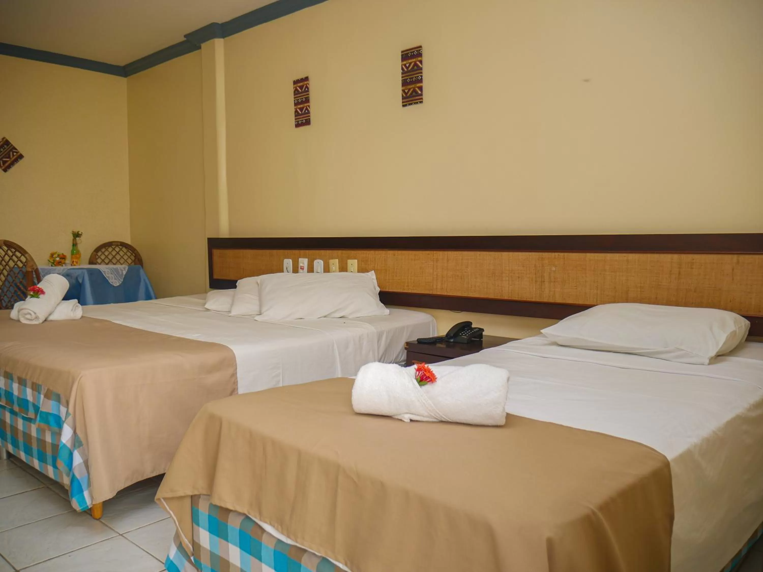 Bed in Marbello Ariau Hotel