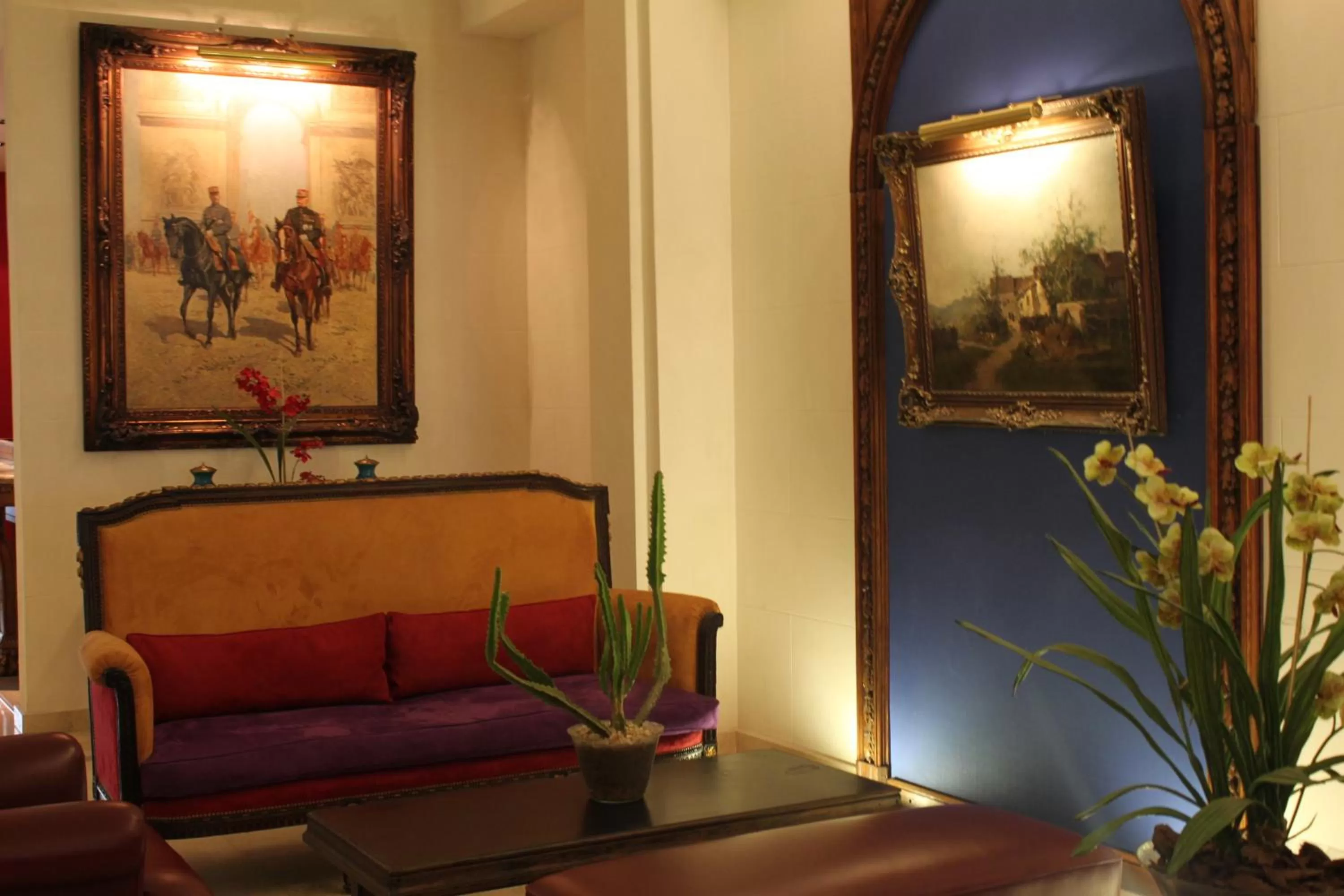 Lobby or reception in Hotel Club Frances