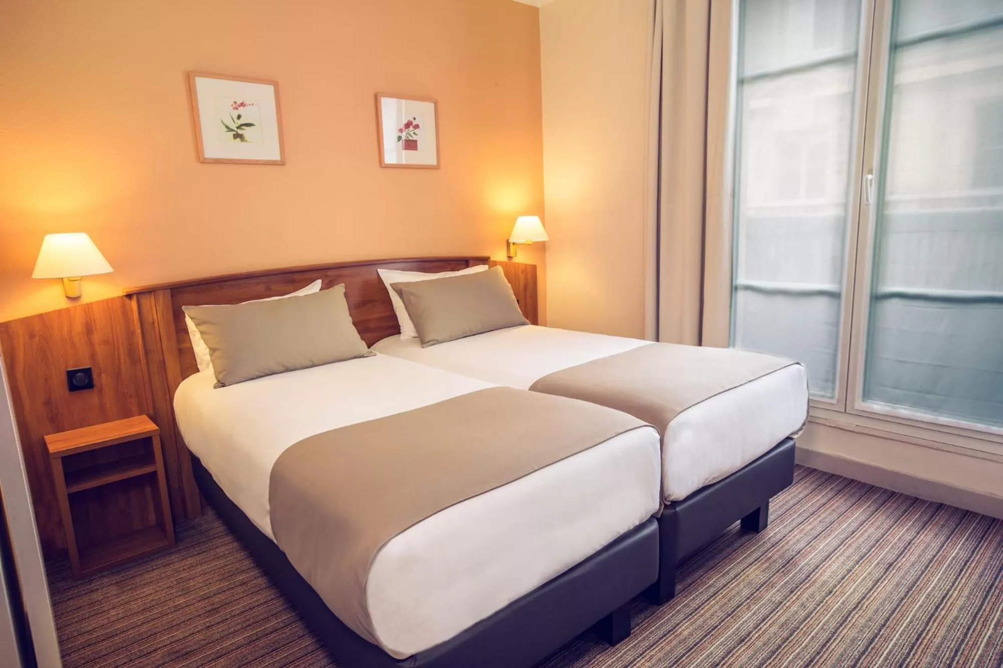 Bed in Timhotel Palais Royal