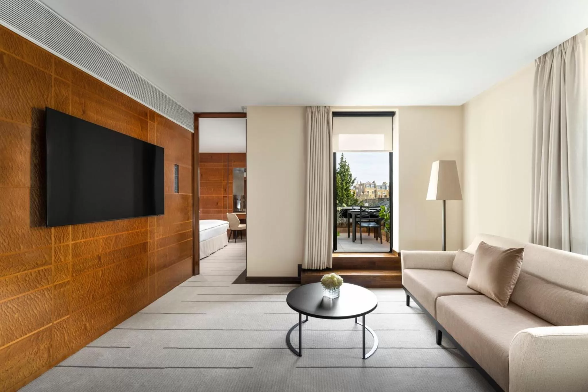 Bedroom in COMO The Halkin