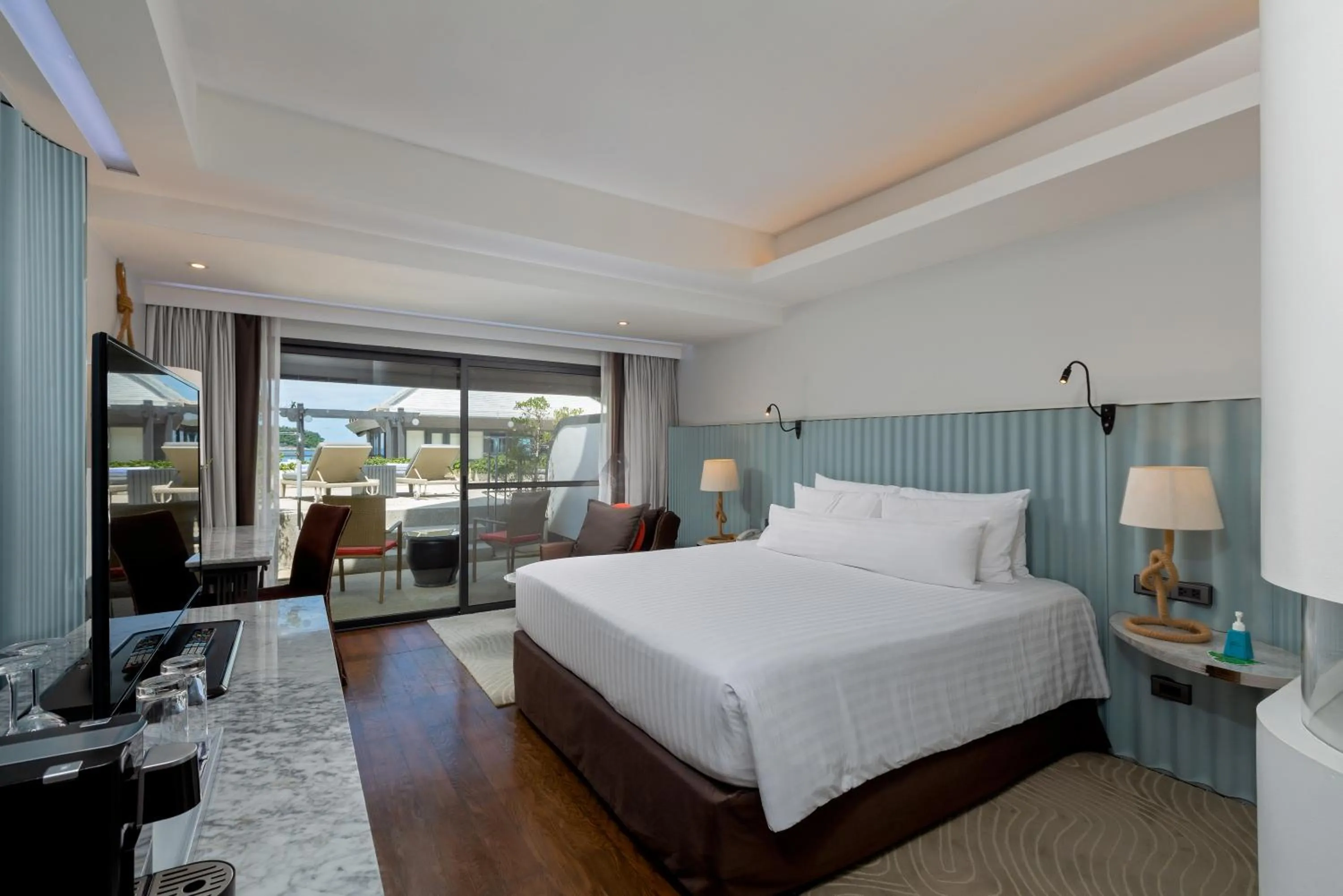 Bed in The Boathouse Phuket-SHA Plus