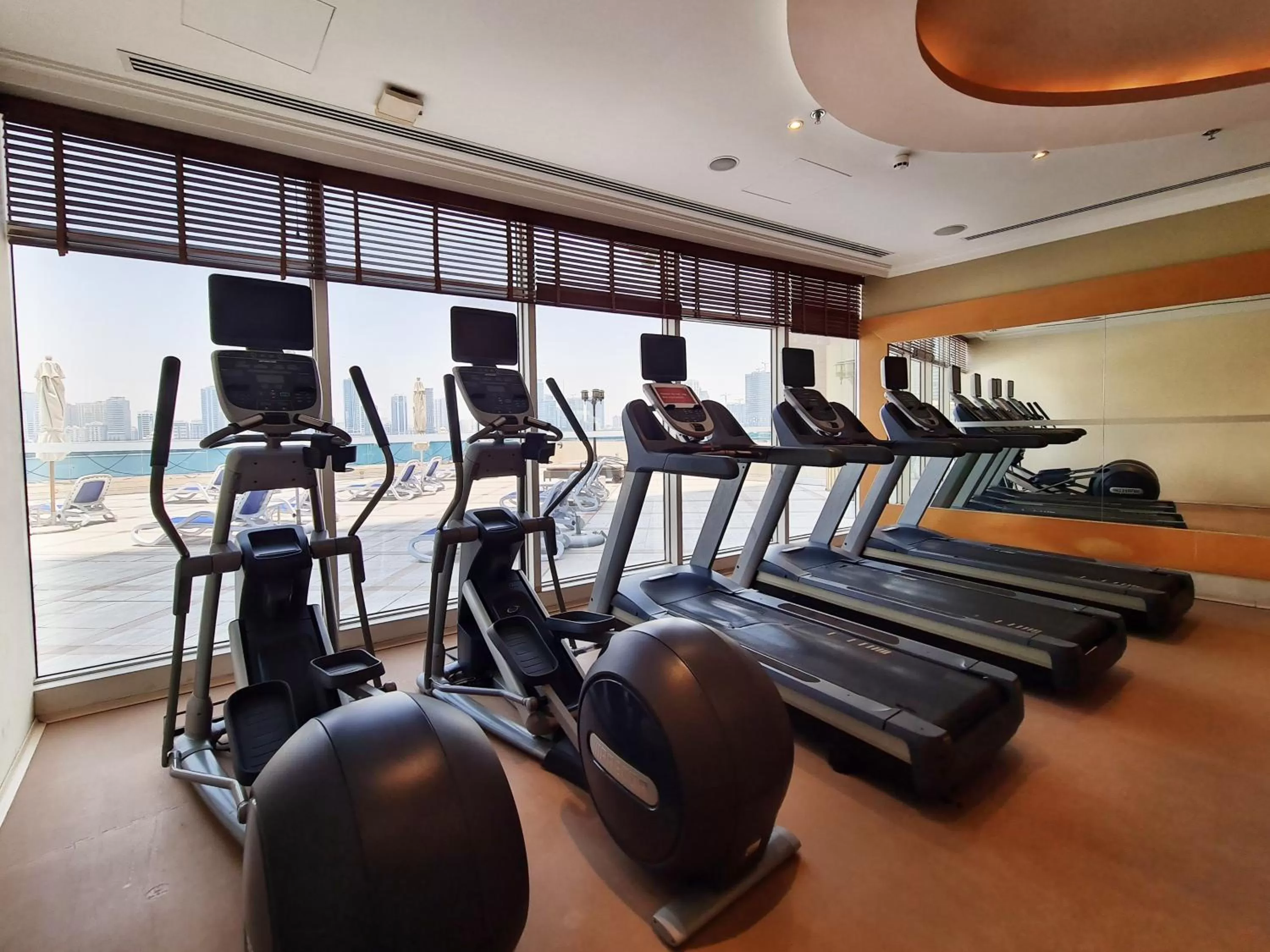 Fitness centre/facilities in Corniche Hotel Sharjah