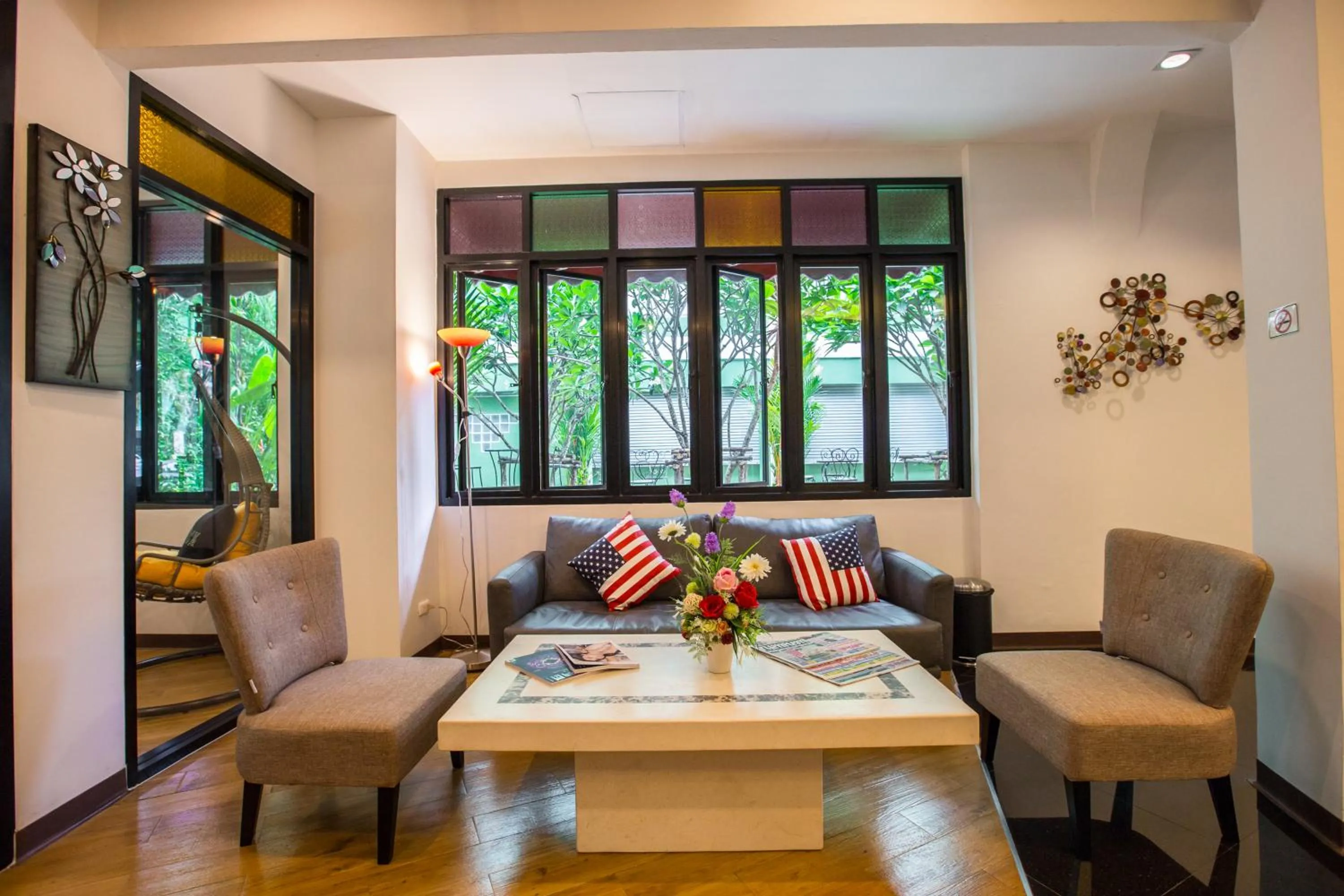 Communal lounge/ TV room in Tee Pak Dee Resident Phuket