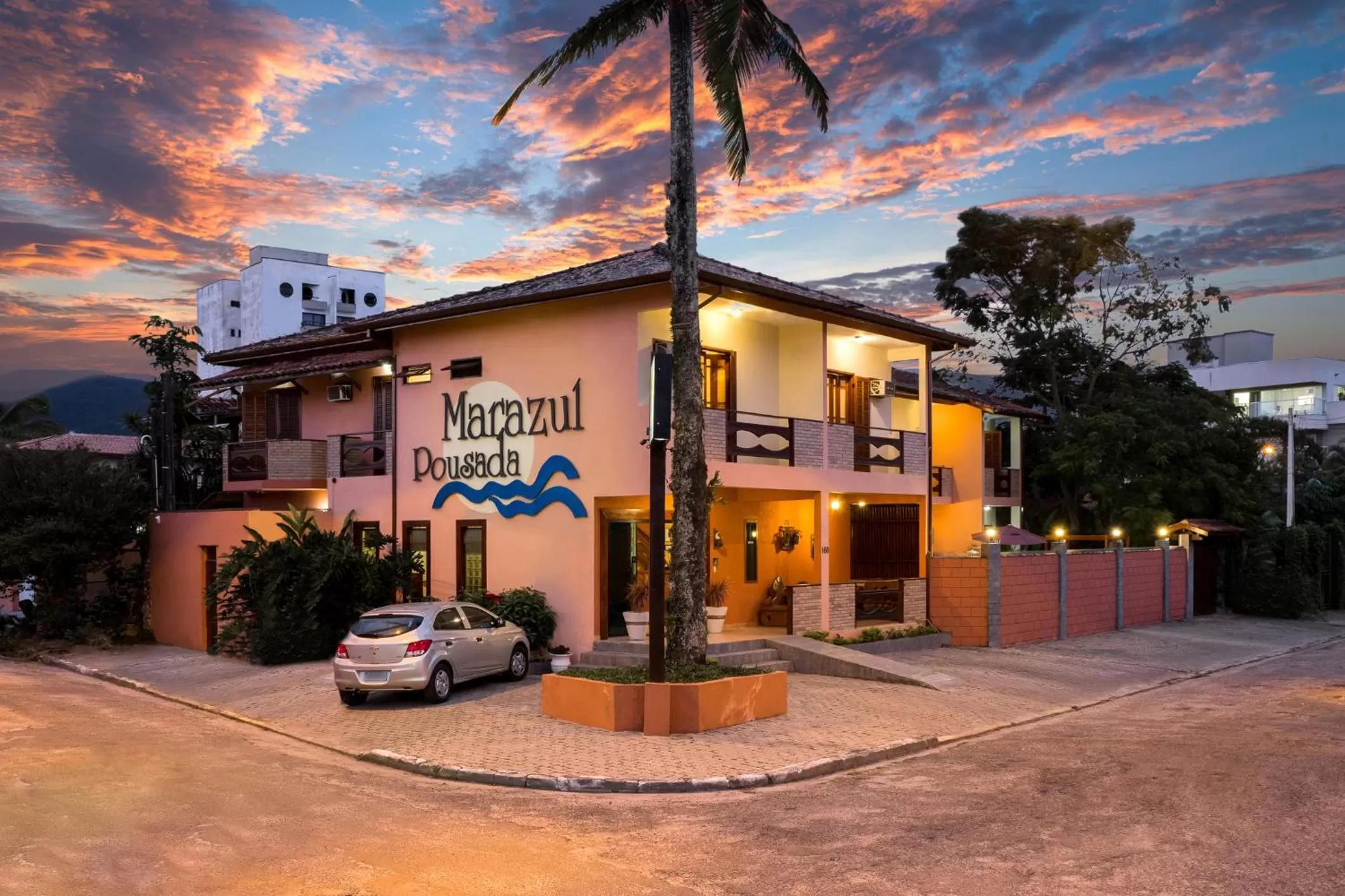 Property Building in Pousada Mar Azul