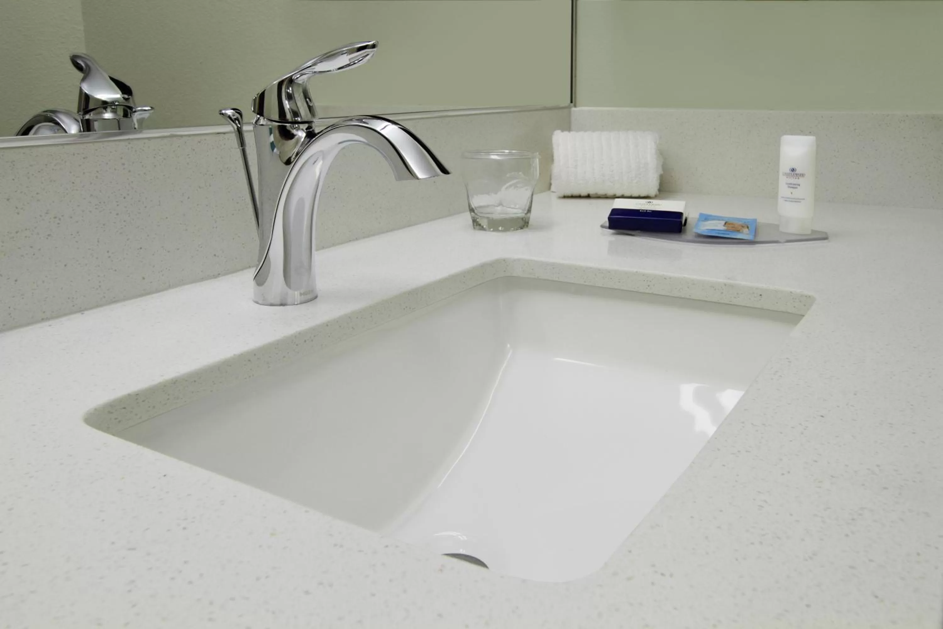 Bathroom in Candlewood Suites Rogers-Bentonville by IHG