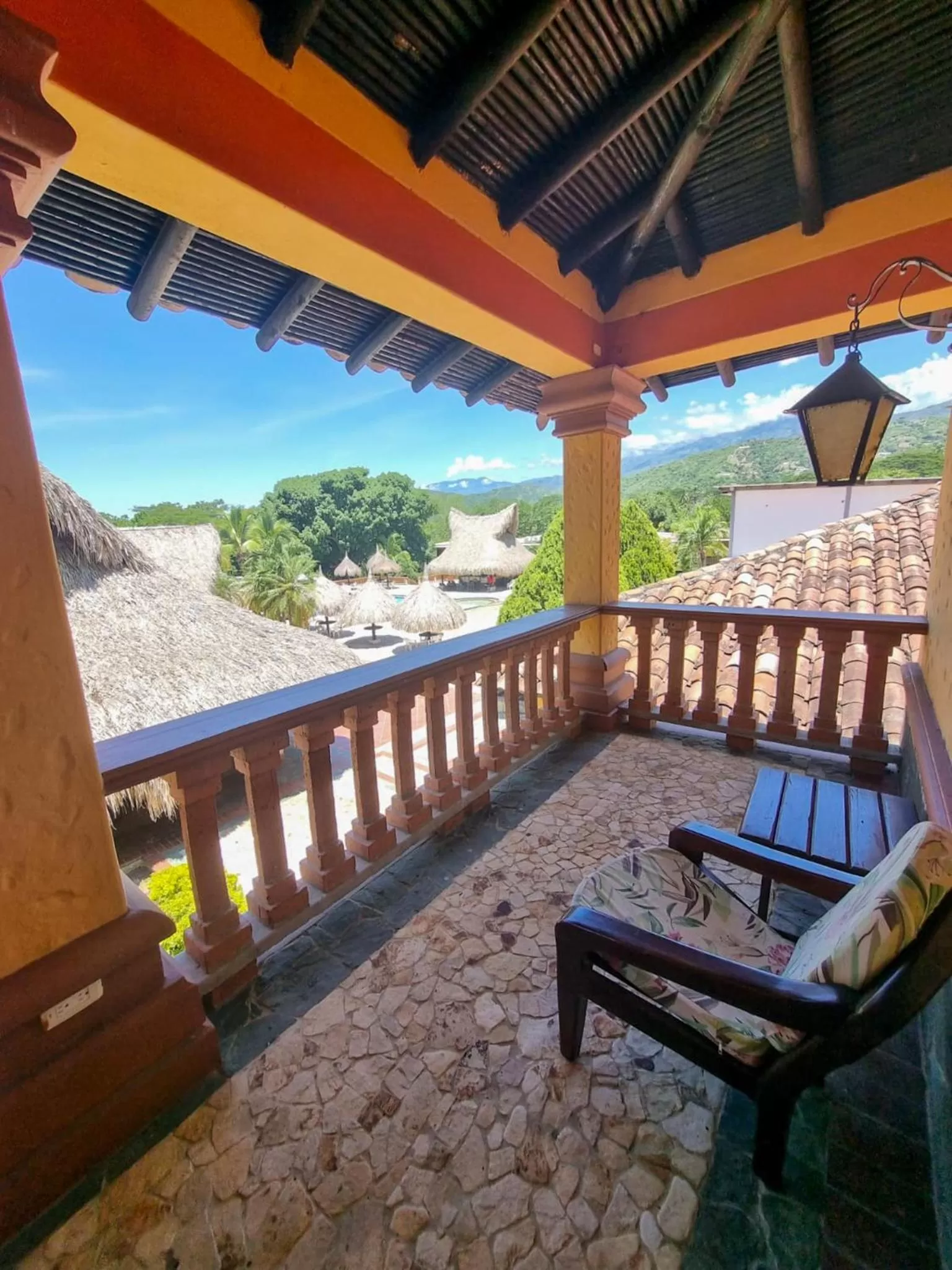 Balcony/Terrace in Hotel Portón del Sol