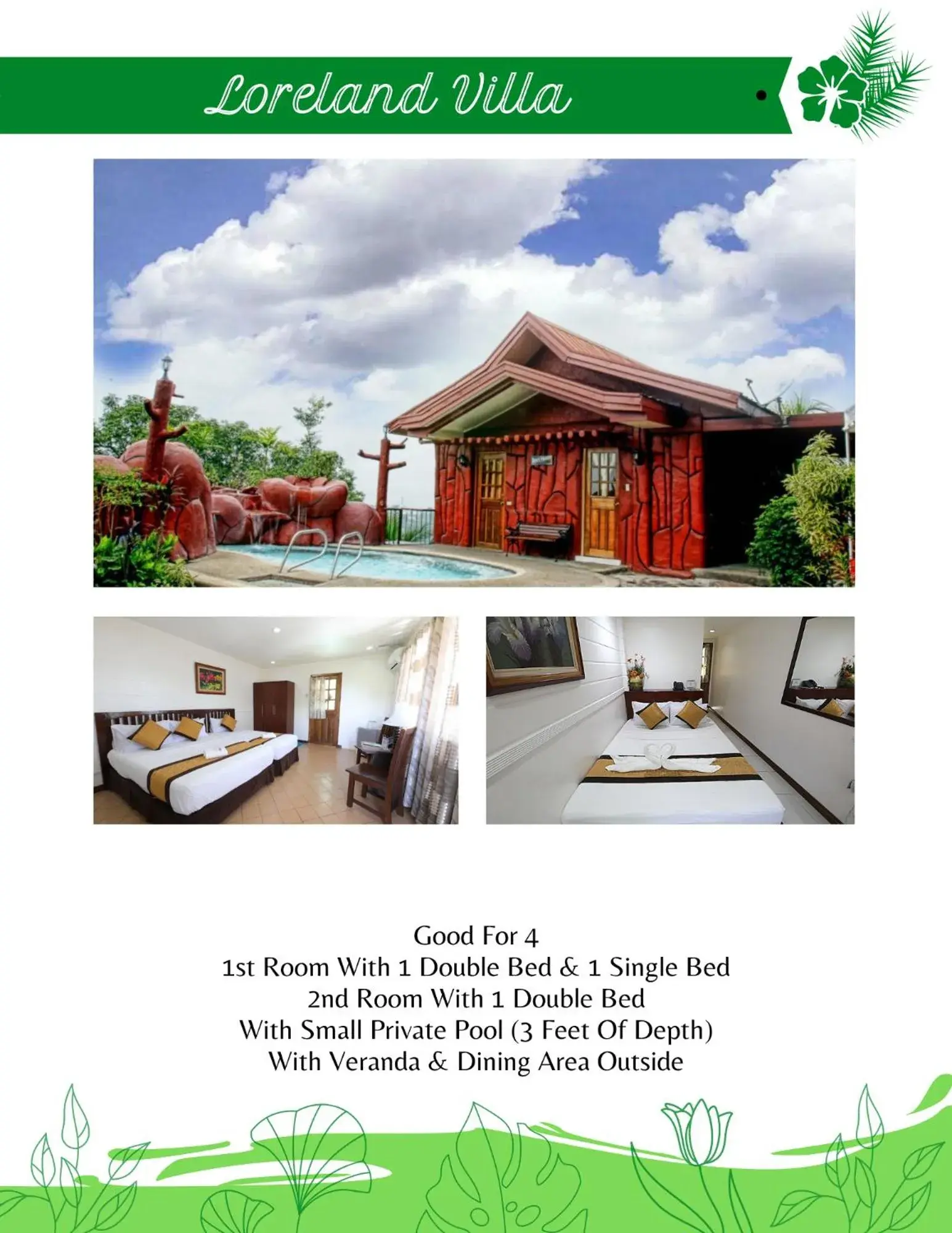 Two-Bedroom Villa in Loreland Farm Resort Two-Bedroom Villa in Loreland Farm Resort