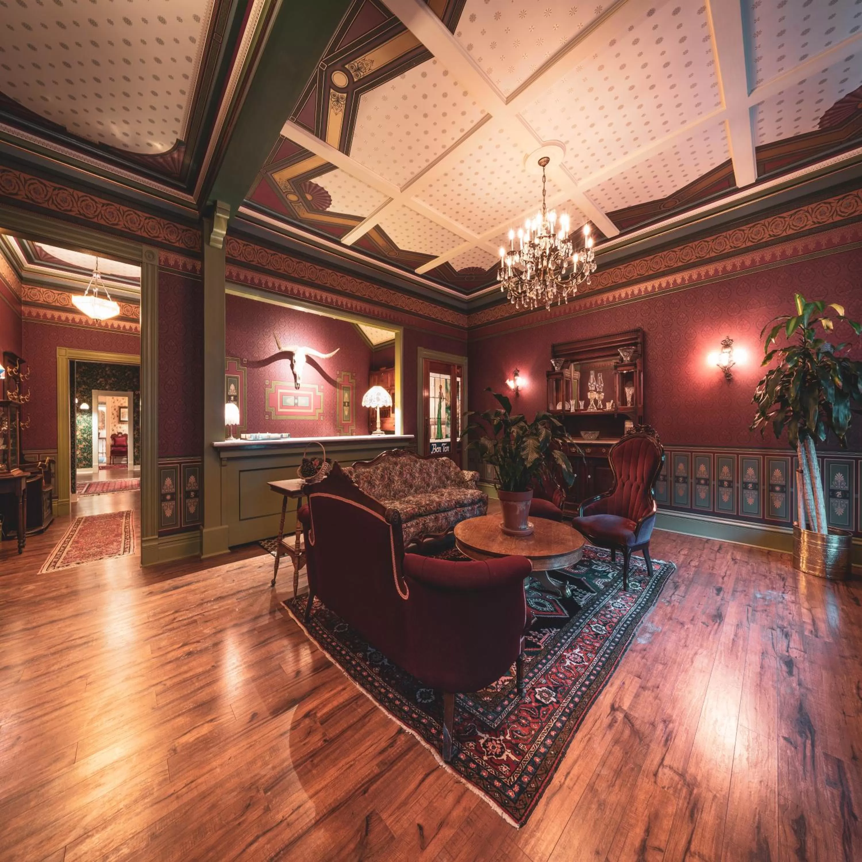 Lobby or reception in St. Elmo Hotel