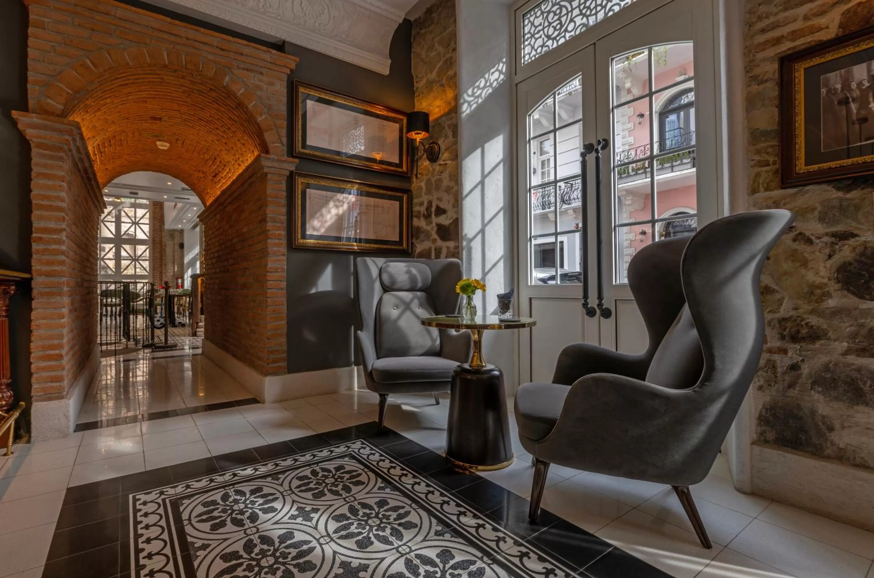Seating area in Hotel La Compañía Casco Antiguo
