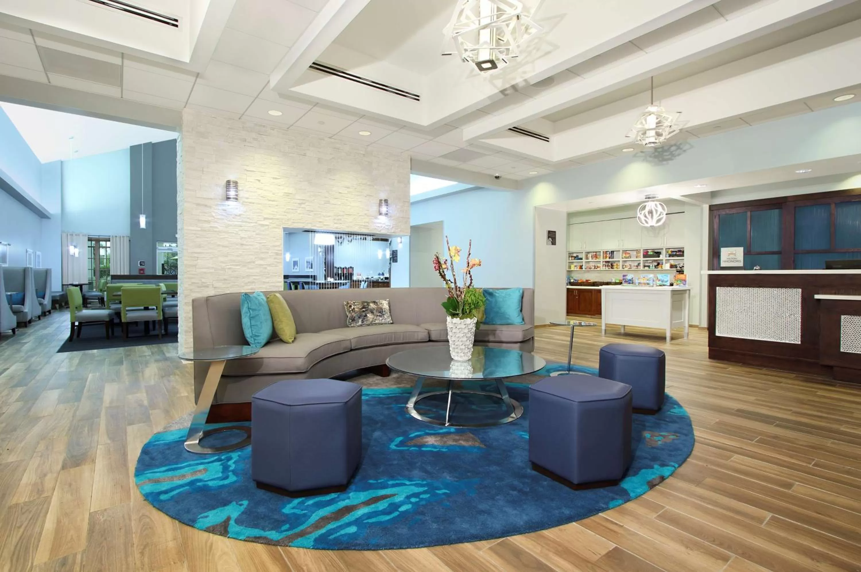 Lobby or reception in Homewood Suites by Hilton Miami - Airport West
