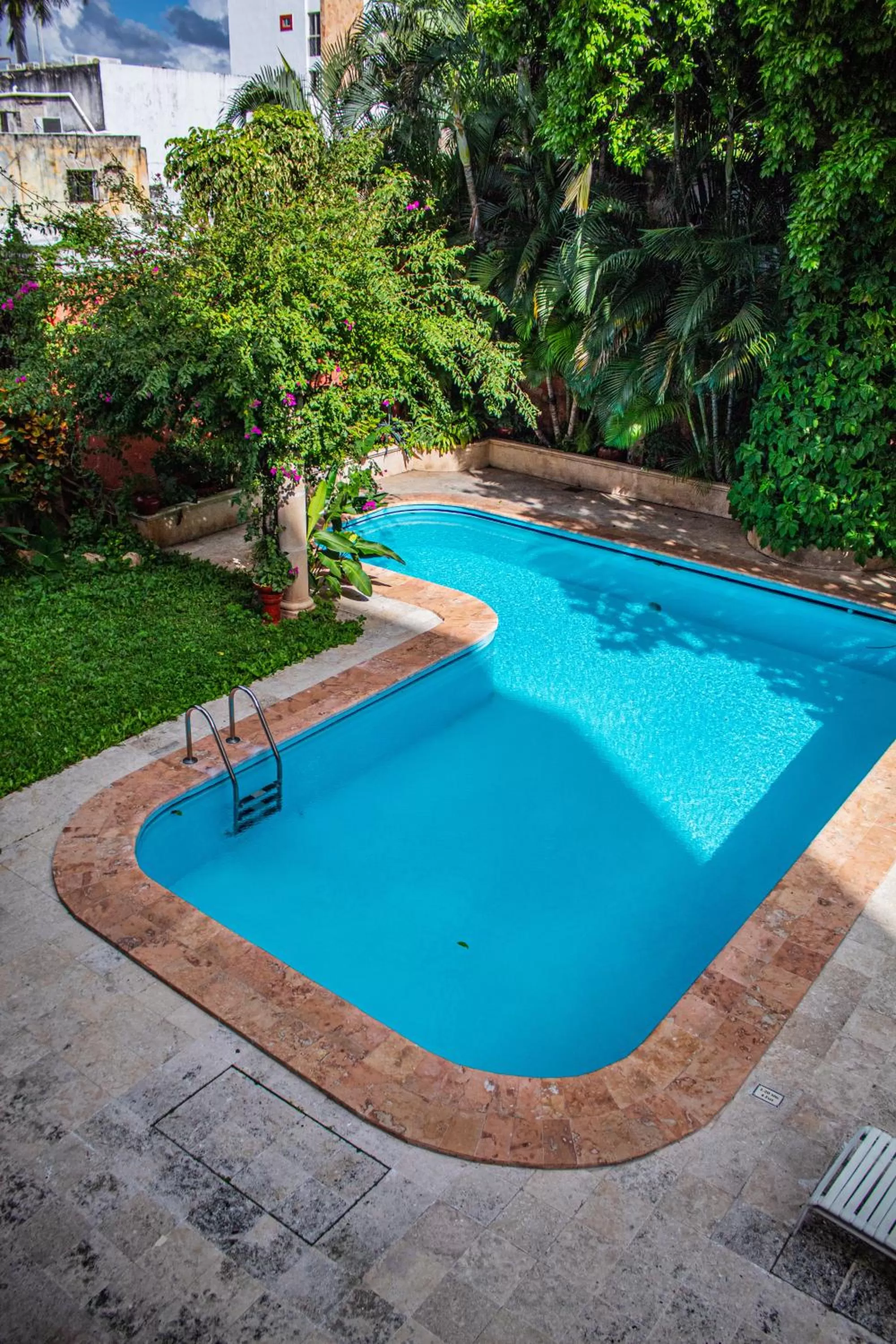 Swimming pool in Casa del Balam Merida
