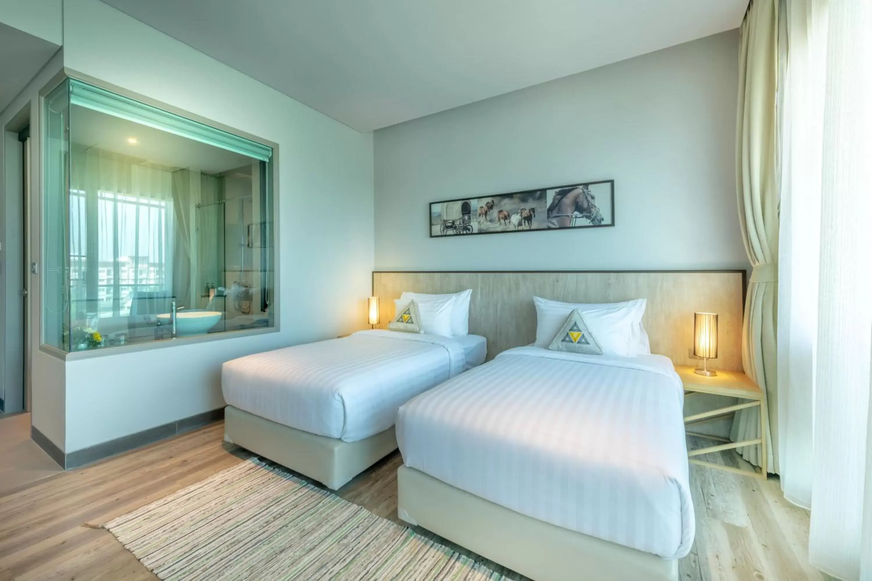 Superior Twin Room in Aisana Hotel Korat Superior Twin Room in Aisana Hotel Korat