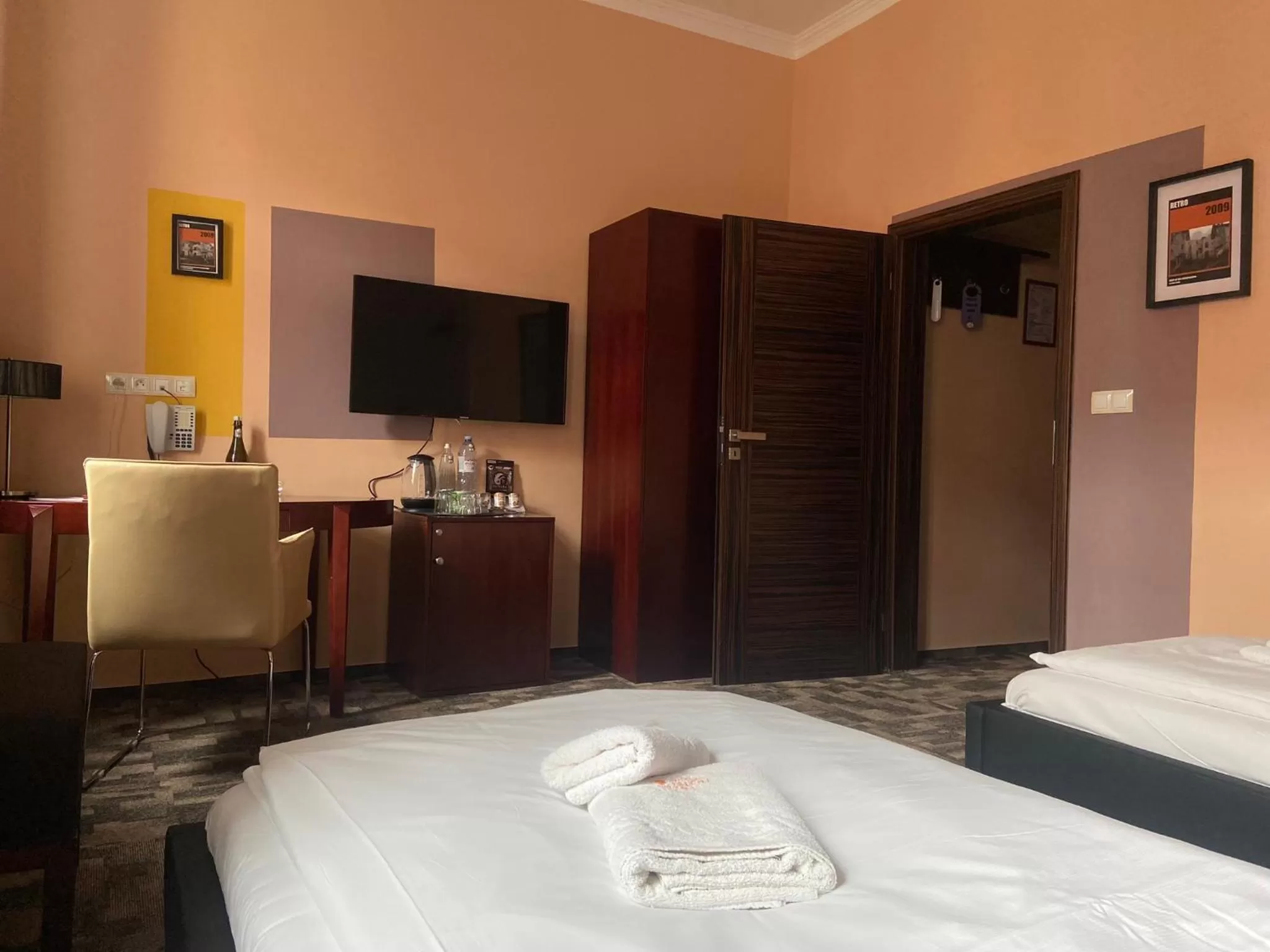 Bed in Wellness Hotel Beethoven