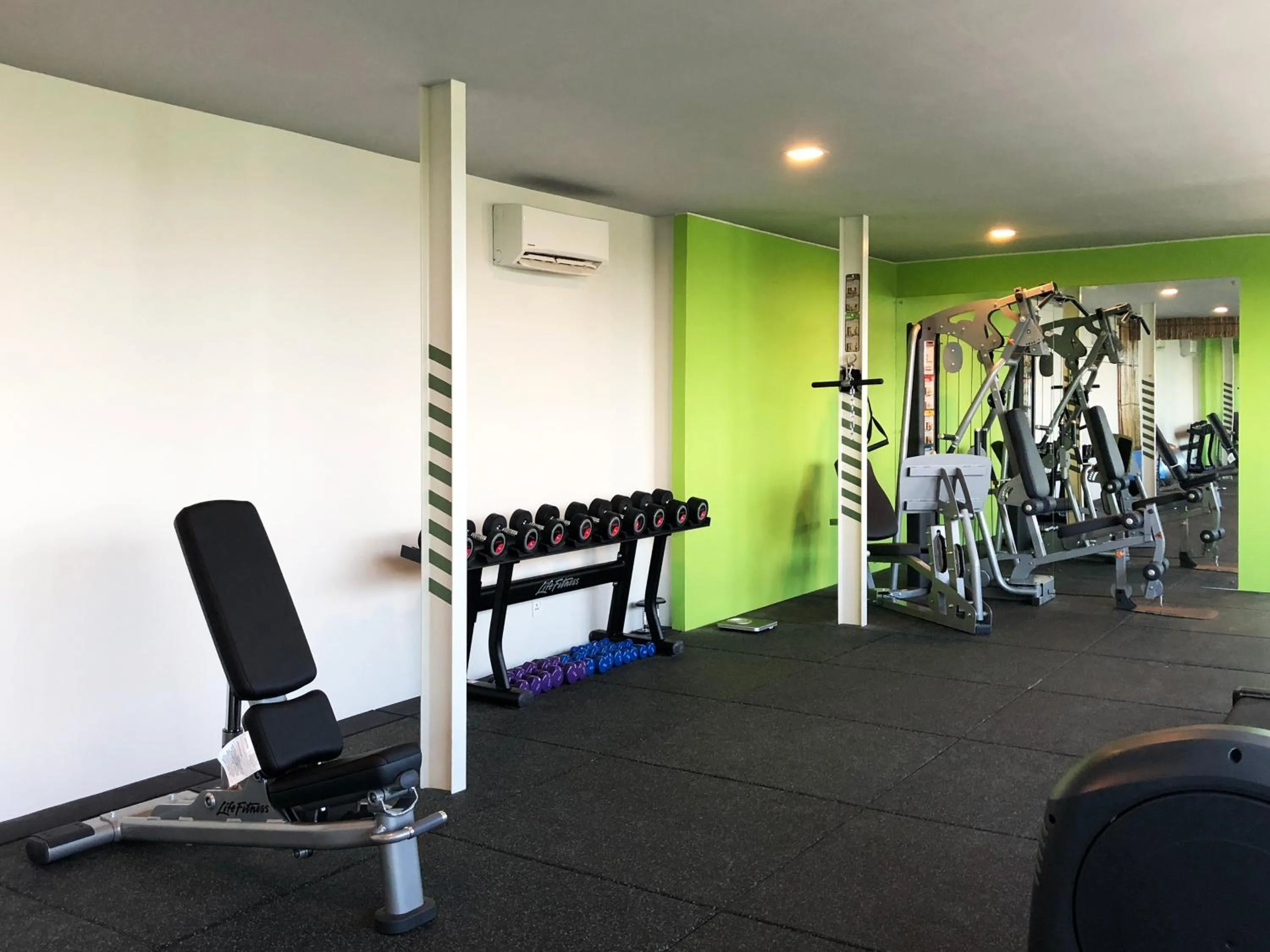 Fitness centre/facilities in Wyne Hotel