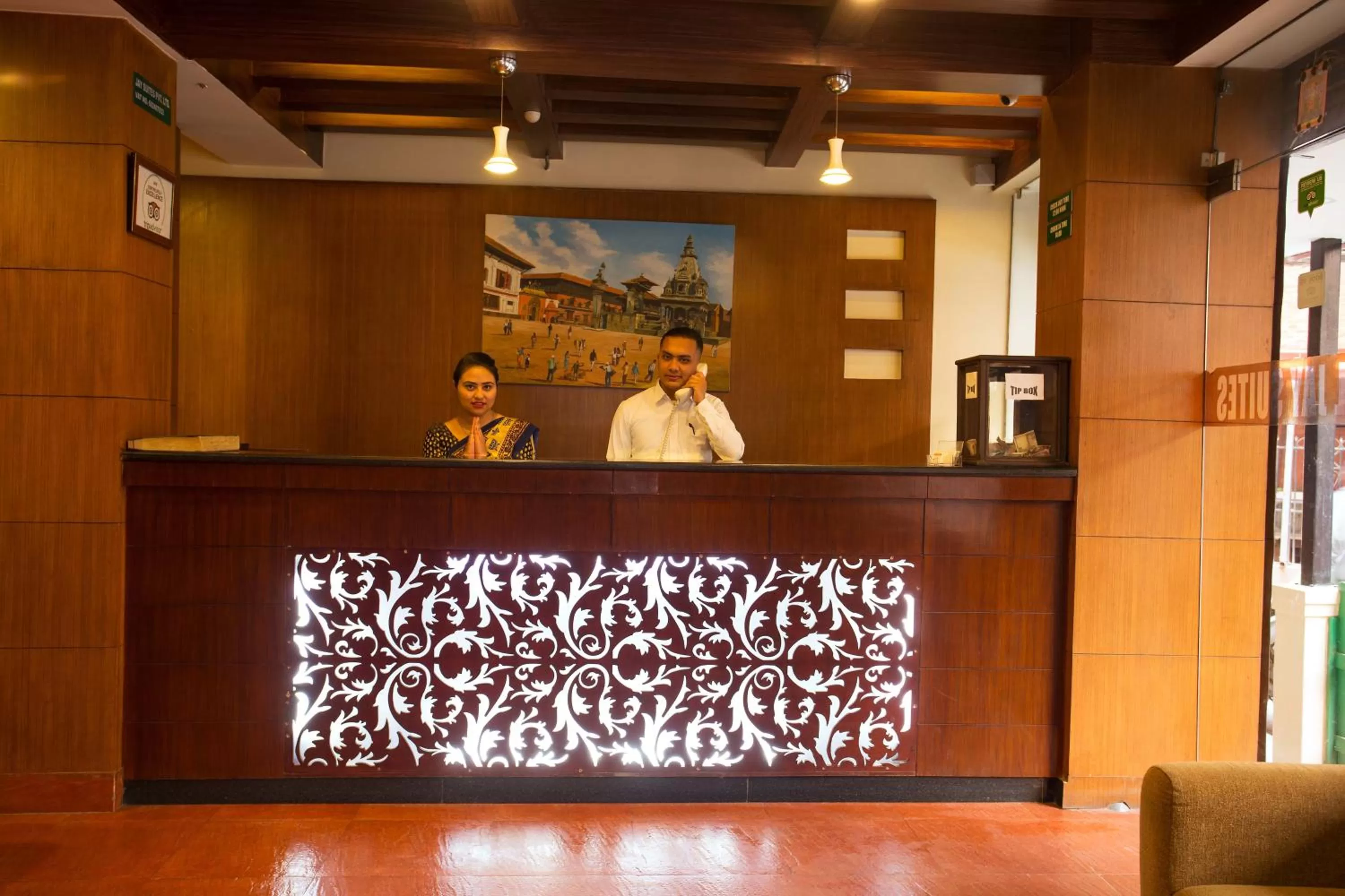 Lobby or reception in Hotel Jay Suites