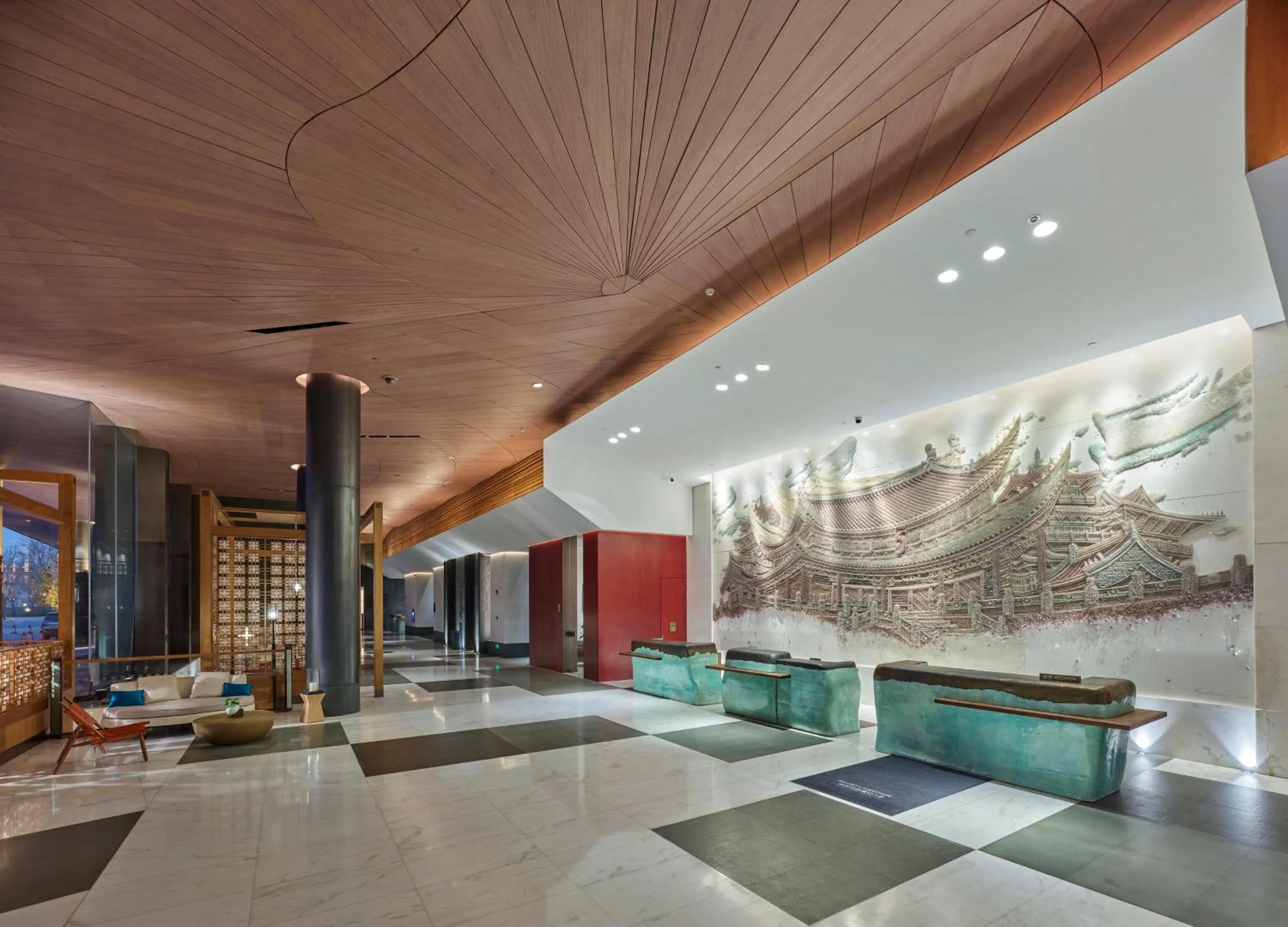 Lobby or reception in Pullman Kaifeng Jianye