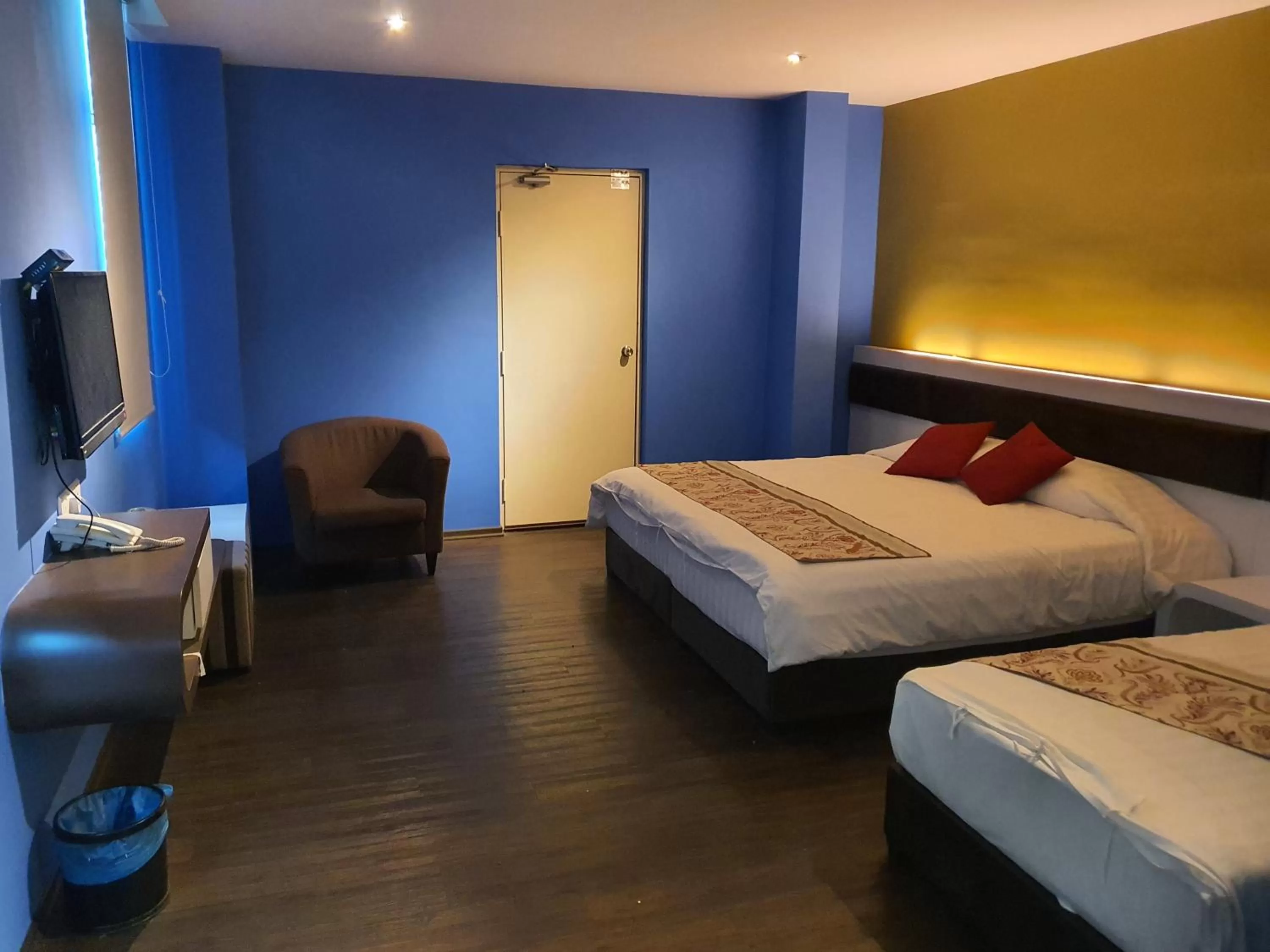 Bed in Riverfront Boutique Hotel