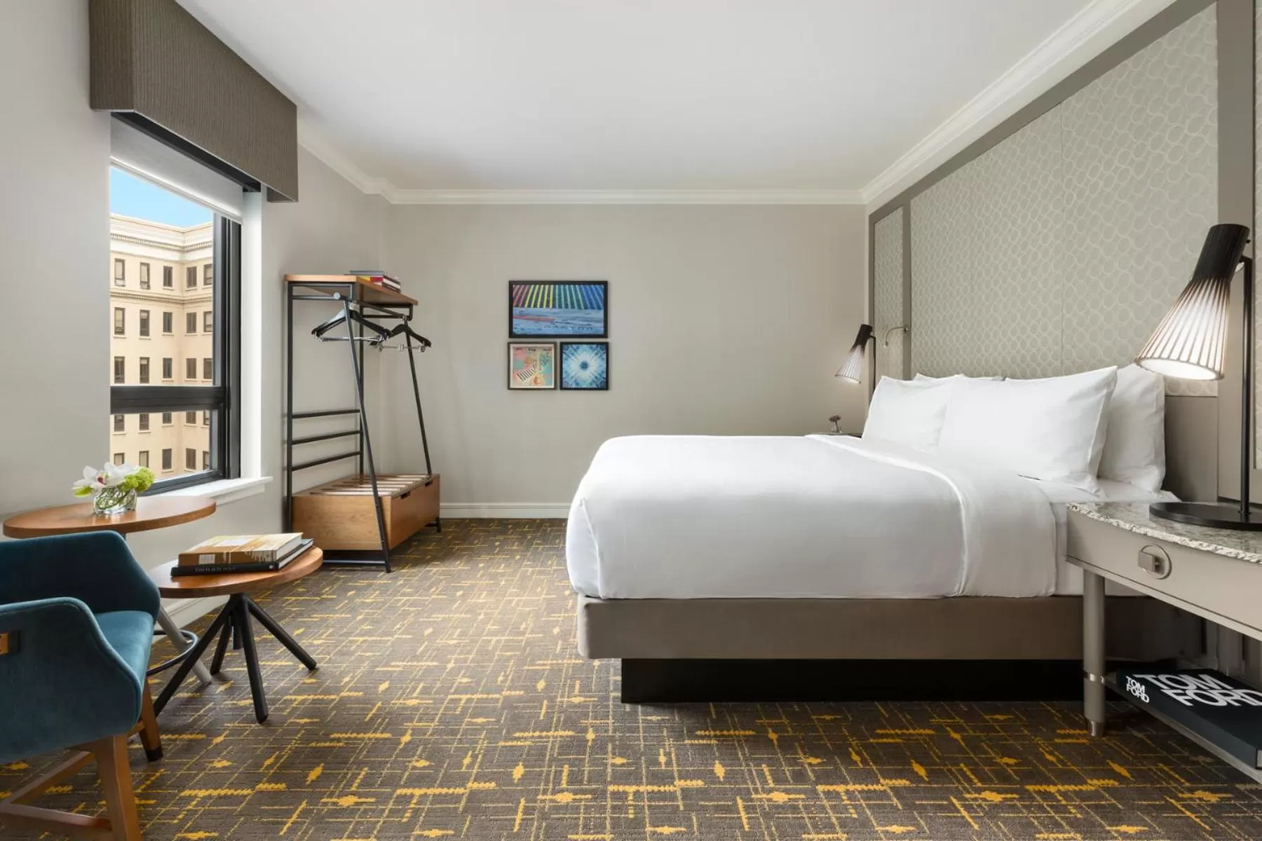 Bed in Stanford Court San Francisco