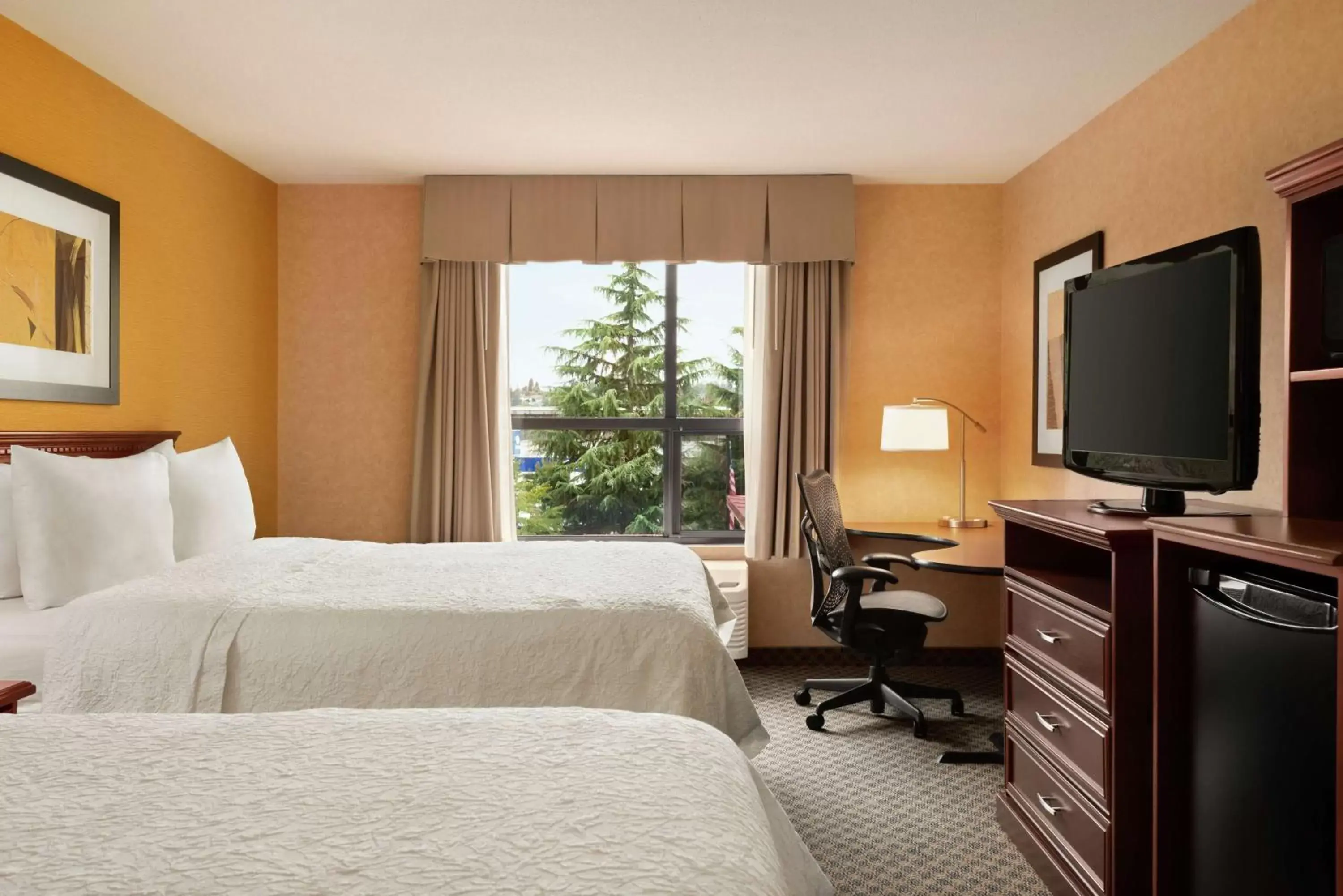 Room with Two Queen Beds - Non-Smoking in Hampton Inn & Suites by Hilton Langley-Surrey Room with Two Queen Beds - Non-Smoking in Hampton Inn & Suites by Hilton Langley-Surrey