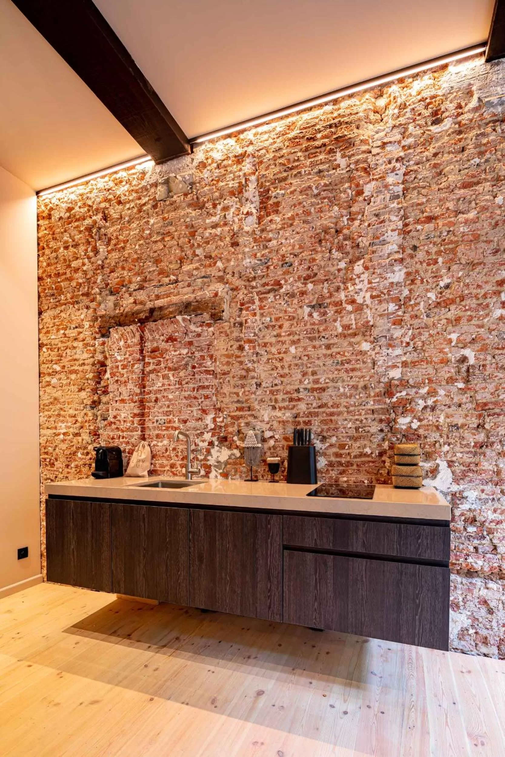 kitchen in BTFL Living Antwerp