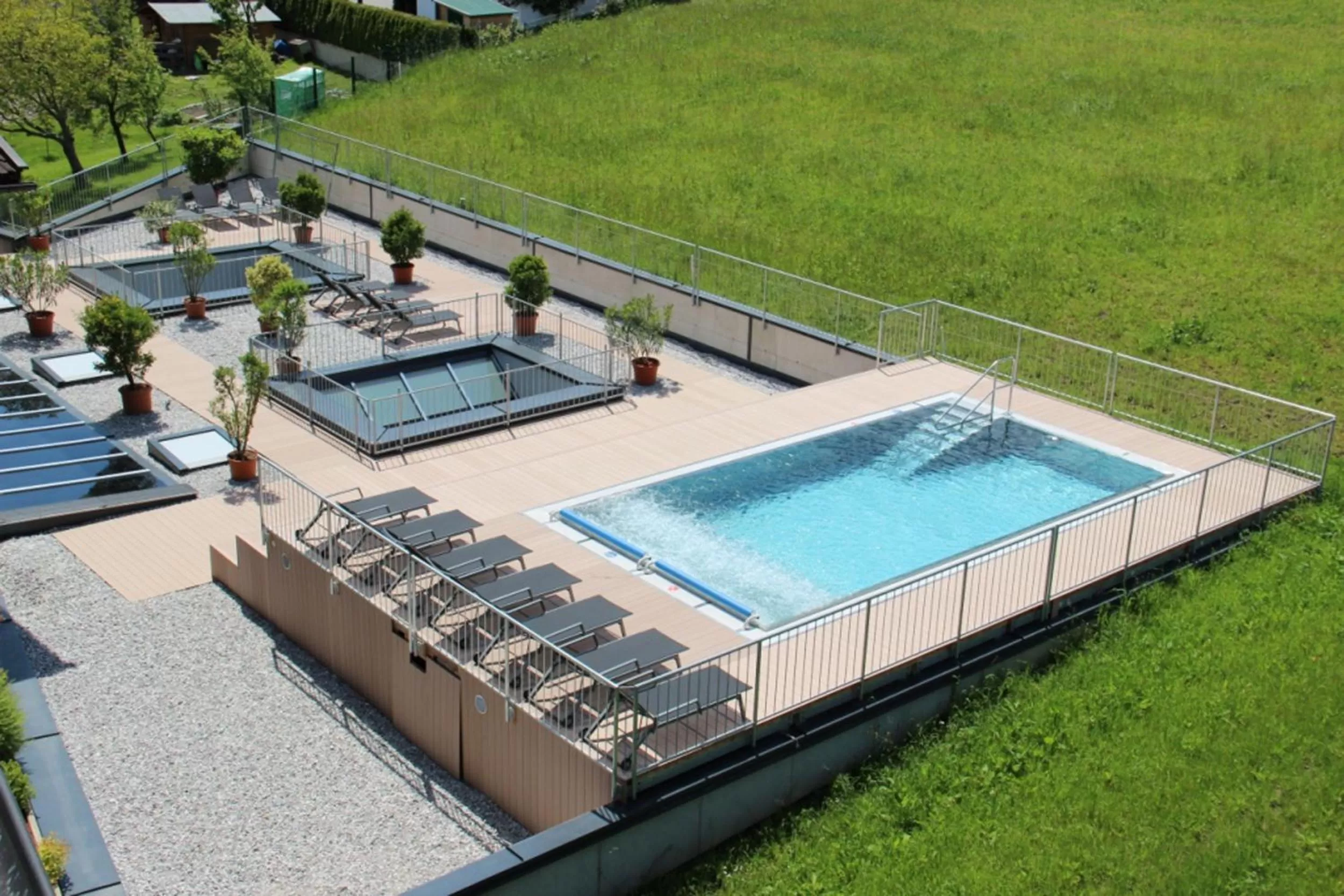 Swimming pool in Wohlfühlhotel Schiestl