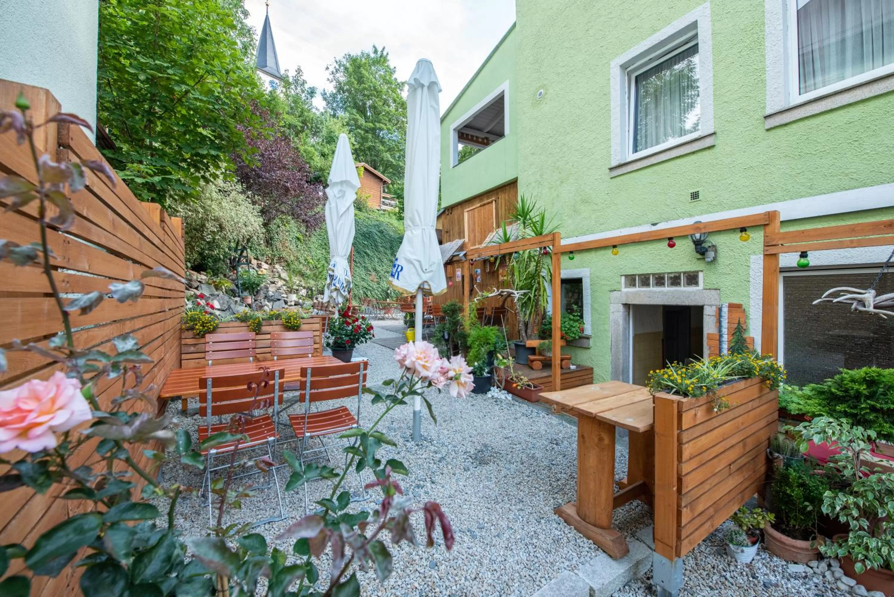 Garden in Wild West Hotel