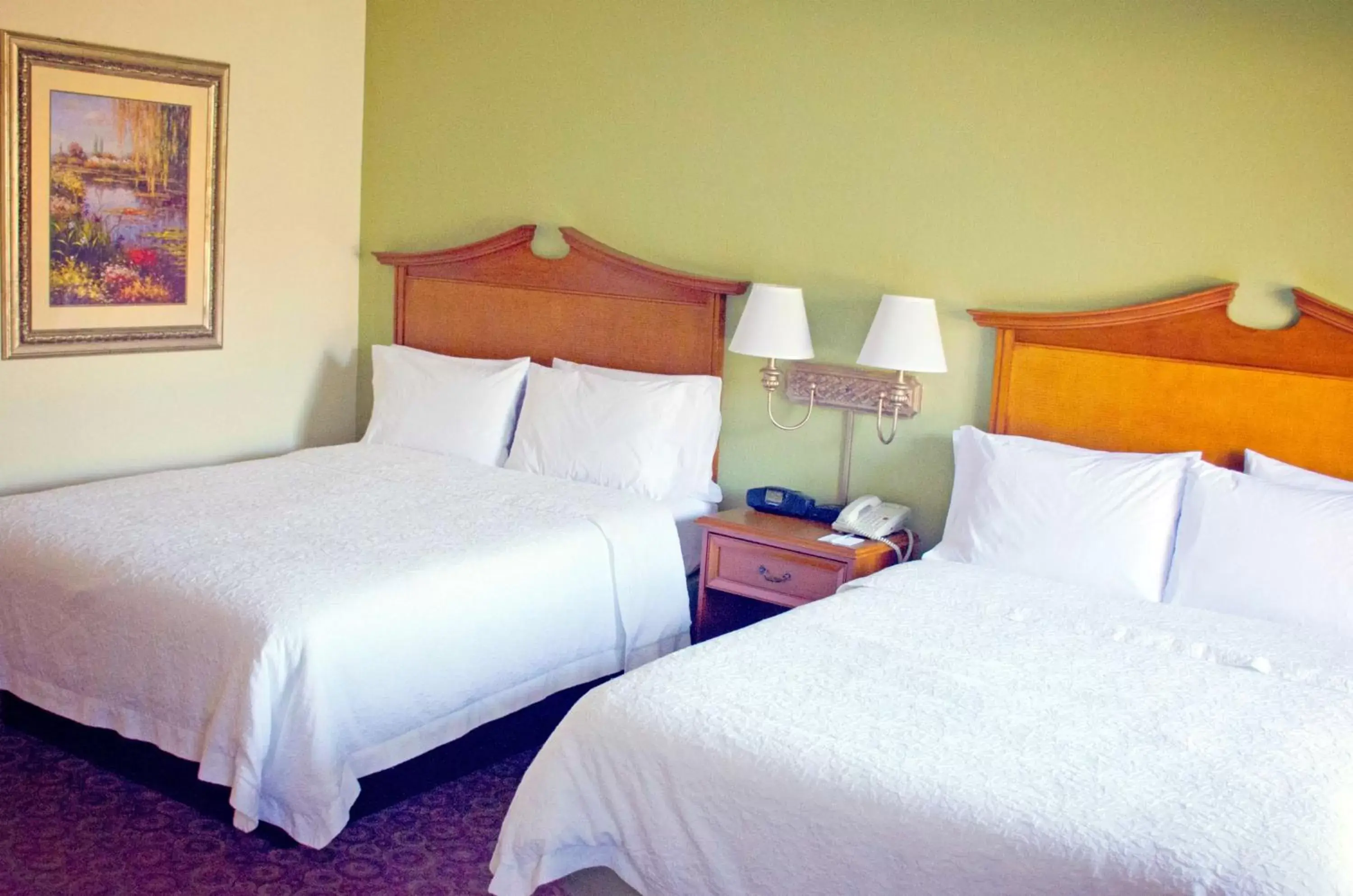 Queen Studio Suite with Two Queen Beds - Mobility Access/Non-Smoking in Hampton Inn & Suites College Station Queen Studio Suite with Two Queen Beds - Mobility Access/Non-Smoking in Hampton Inn & Suites College Station