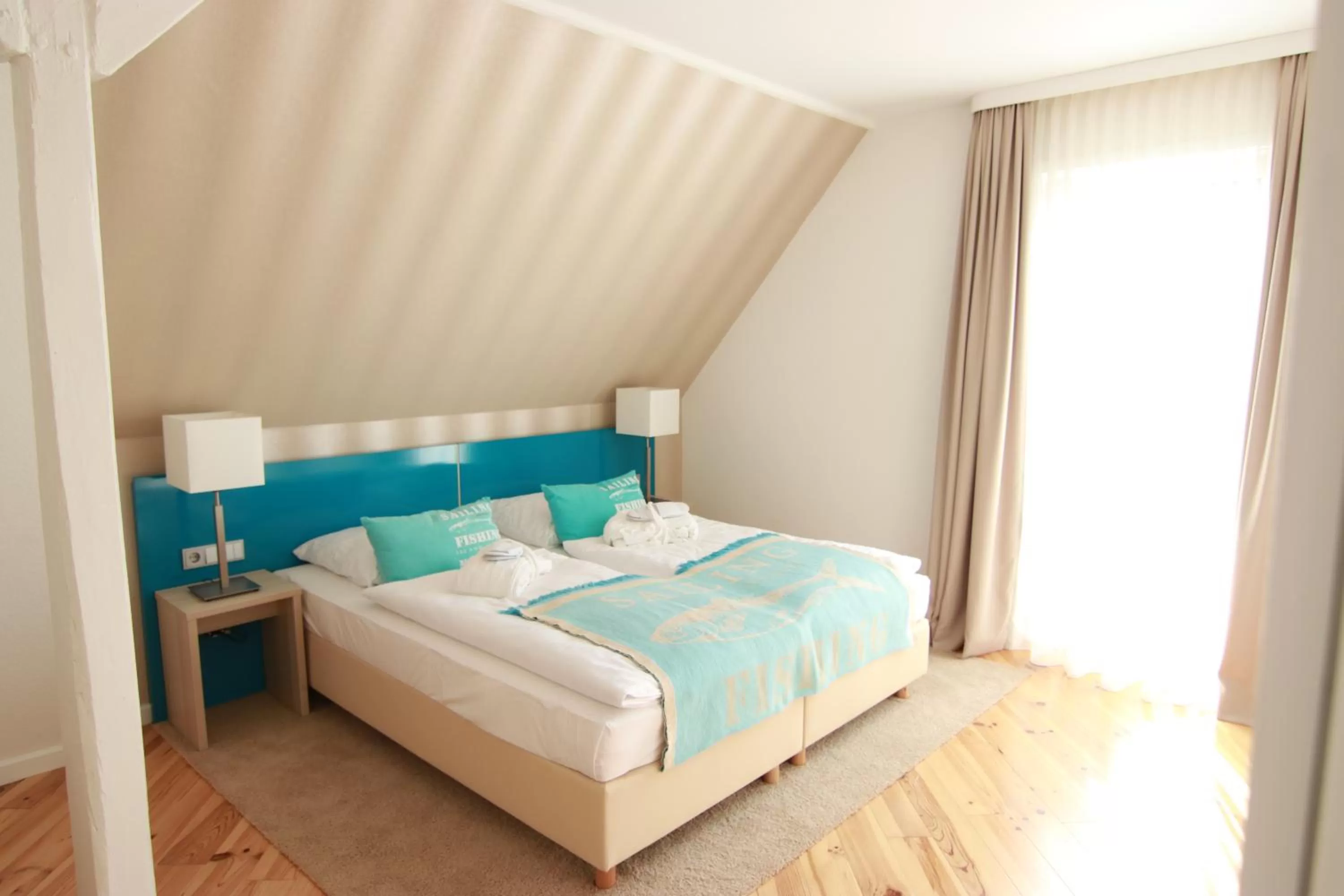 Bed in Villa WellenRausch - Adults Only