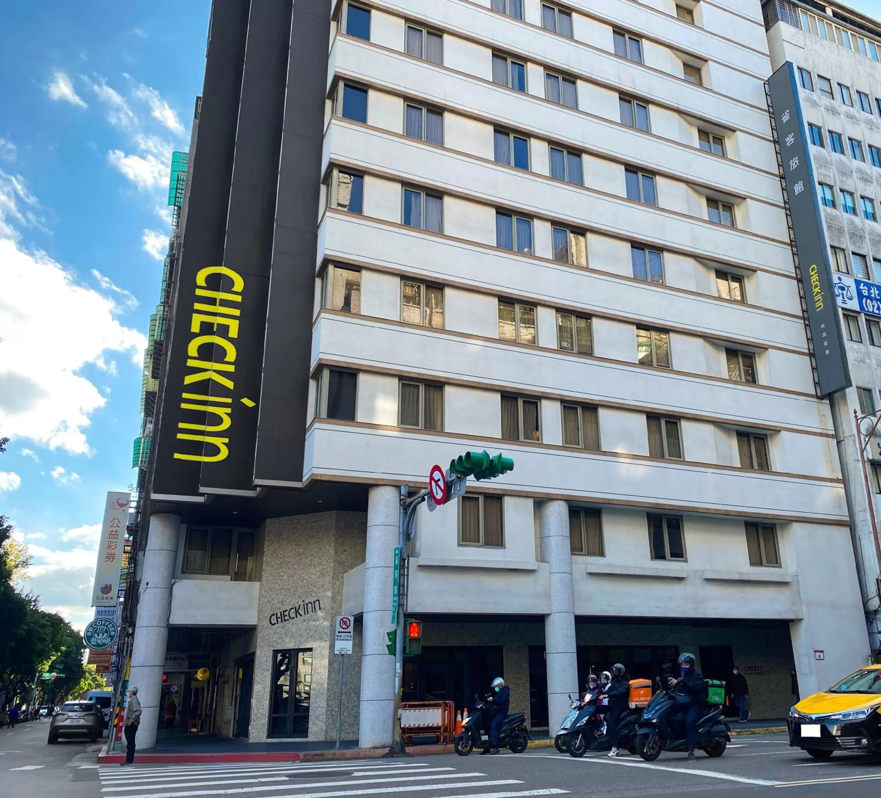 Property building in CHECK inn Taipei Main Station