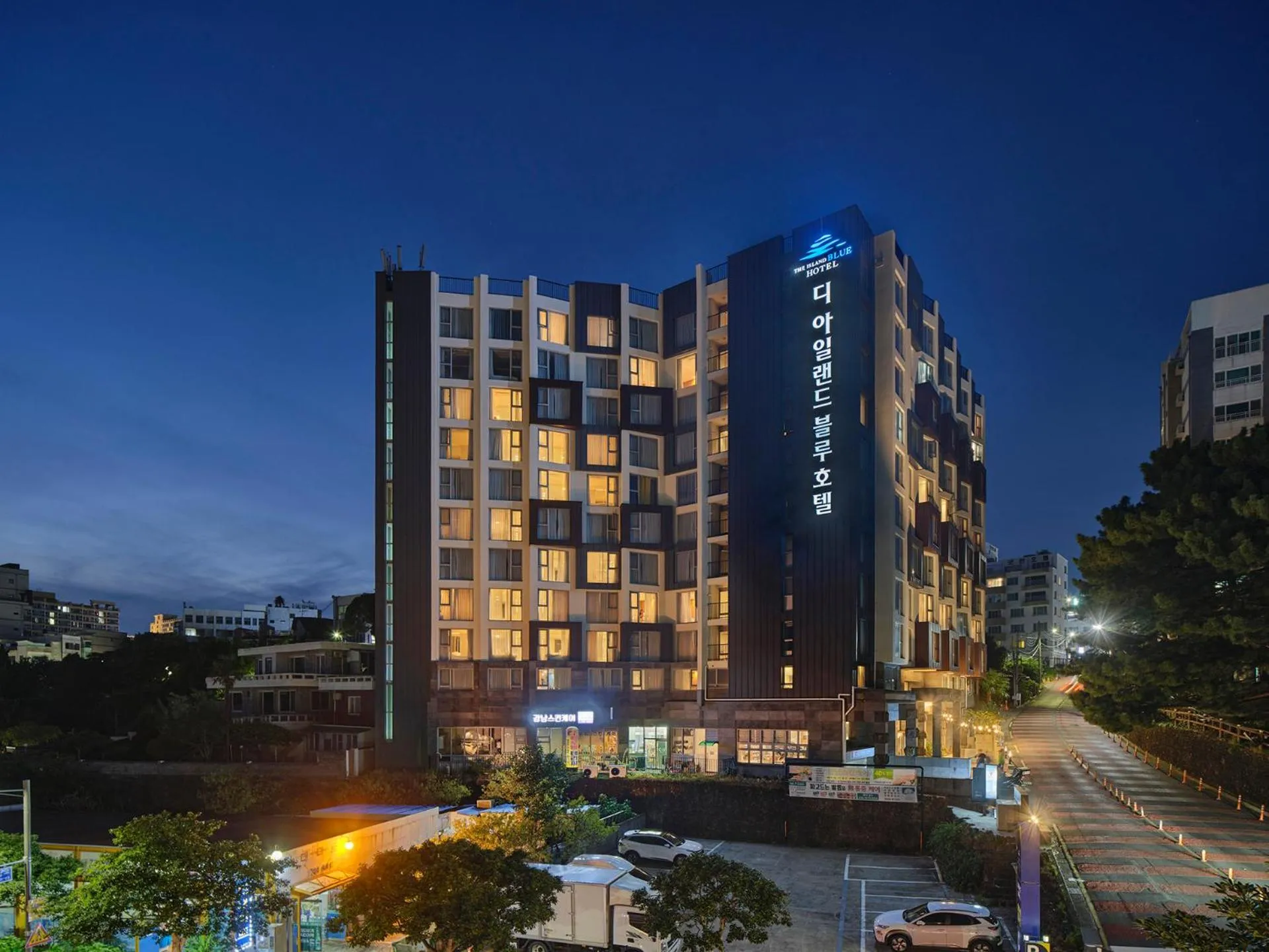 Property building in The Island Blue Hotel