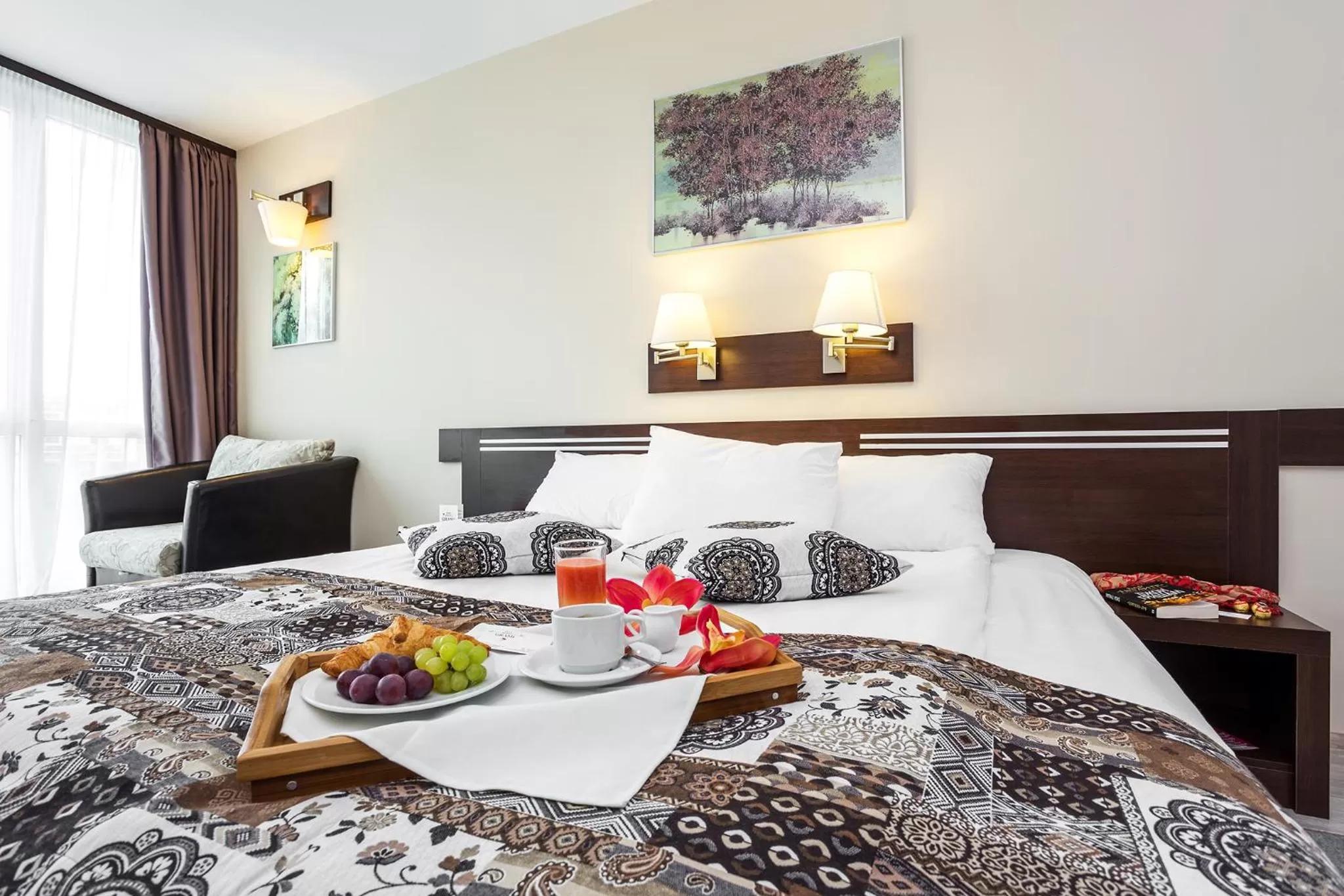 Bed in Grami Hotel Sofia