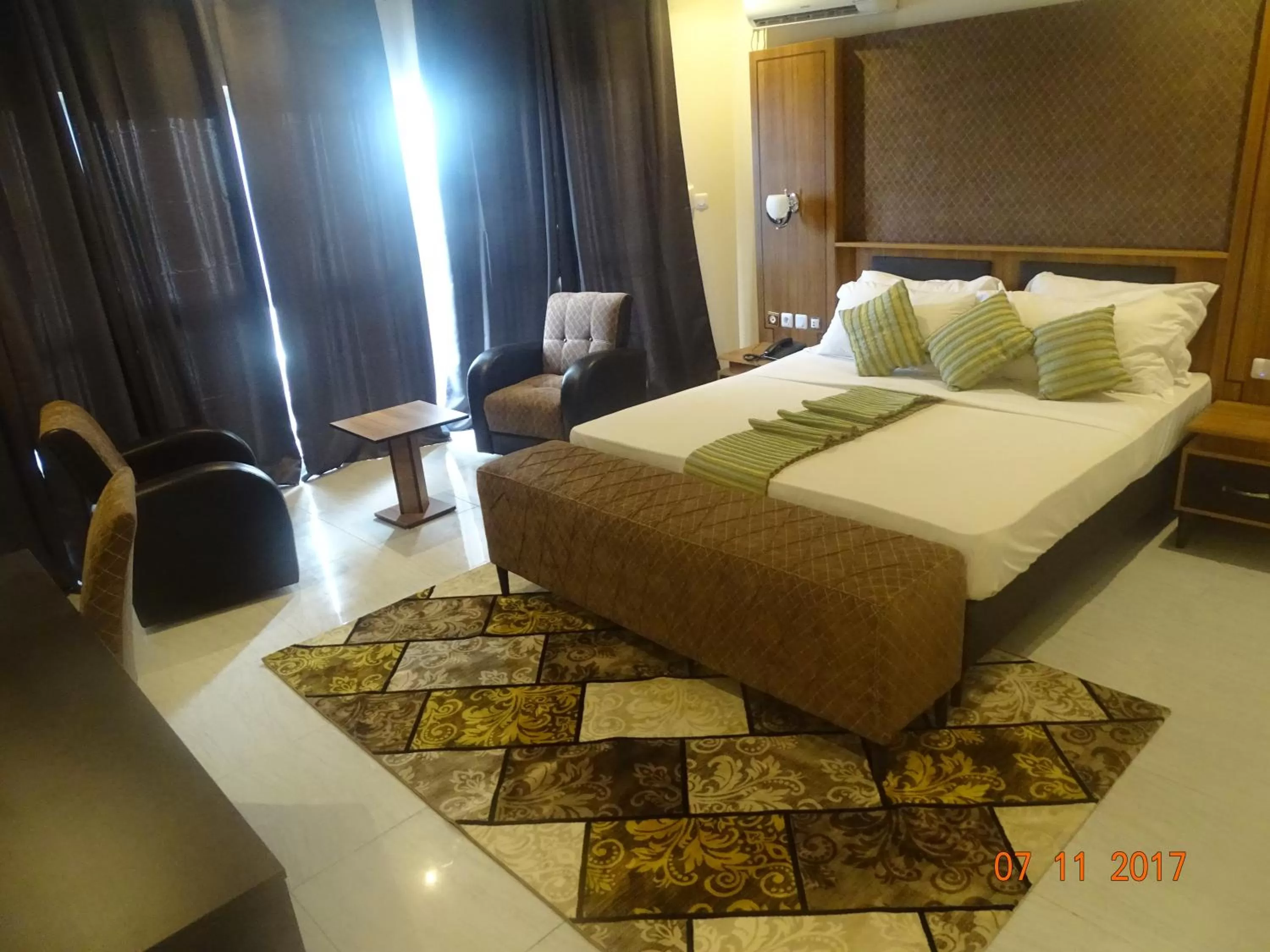 Bed in Fini Hotel Bobende