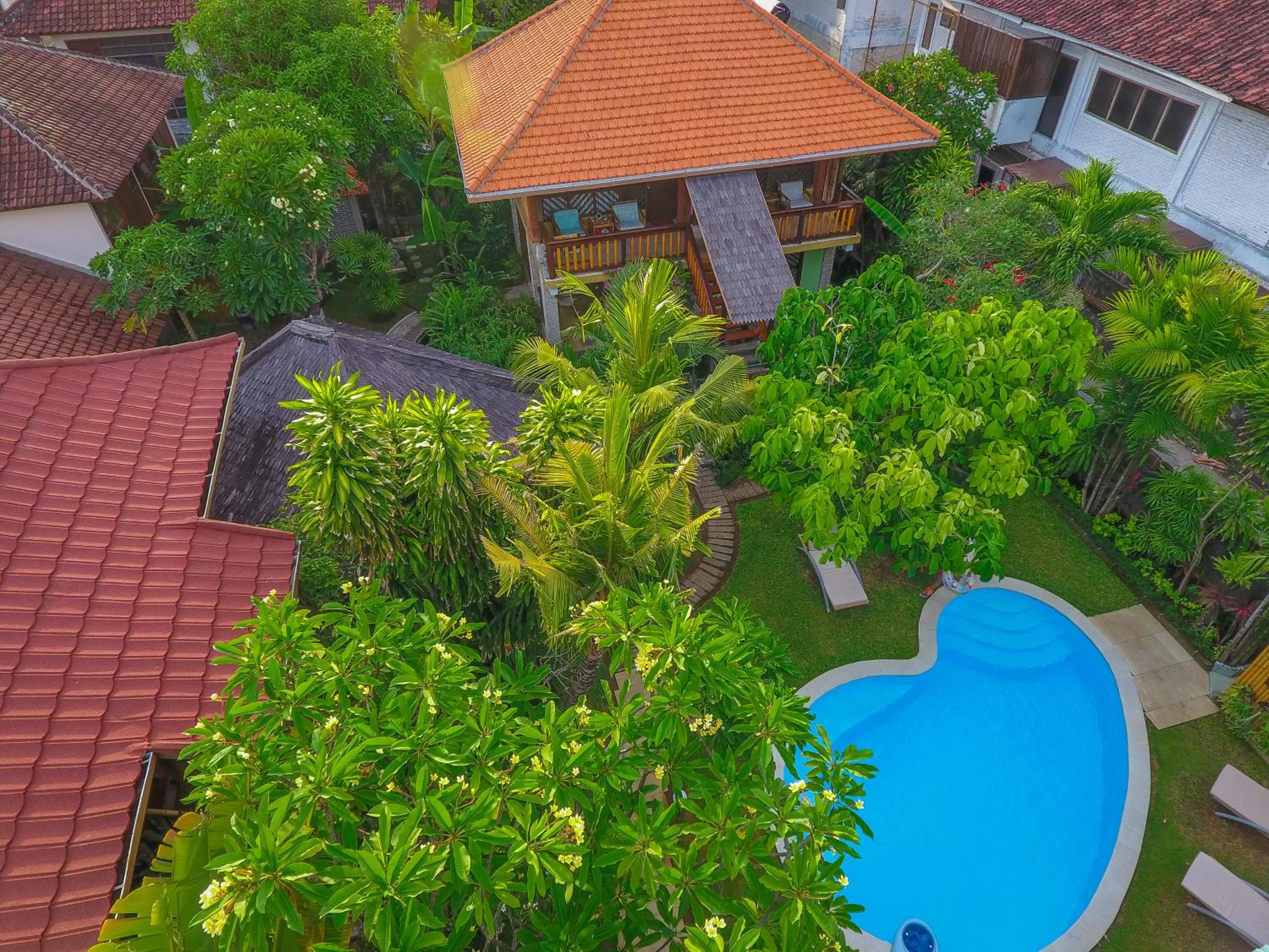Pool view in Pondok Agung Bed & Breakfast