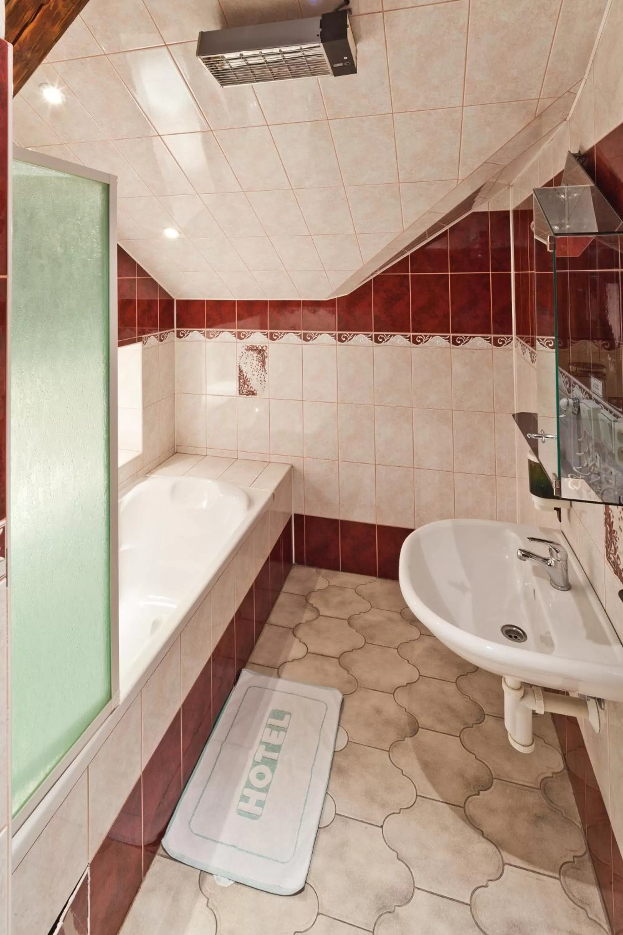 Bathroom in Pension Fontána Svitavy