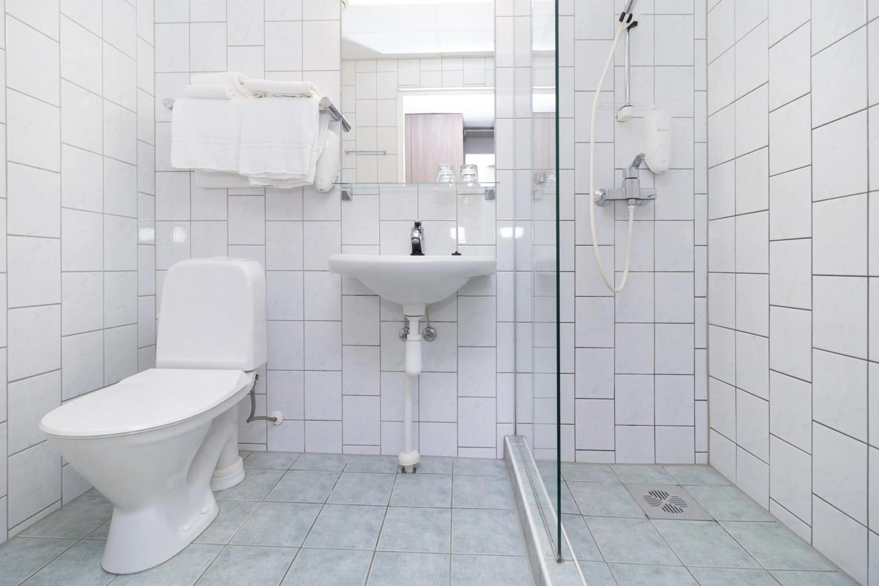 Shower in Hotel St. Barbara