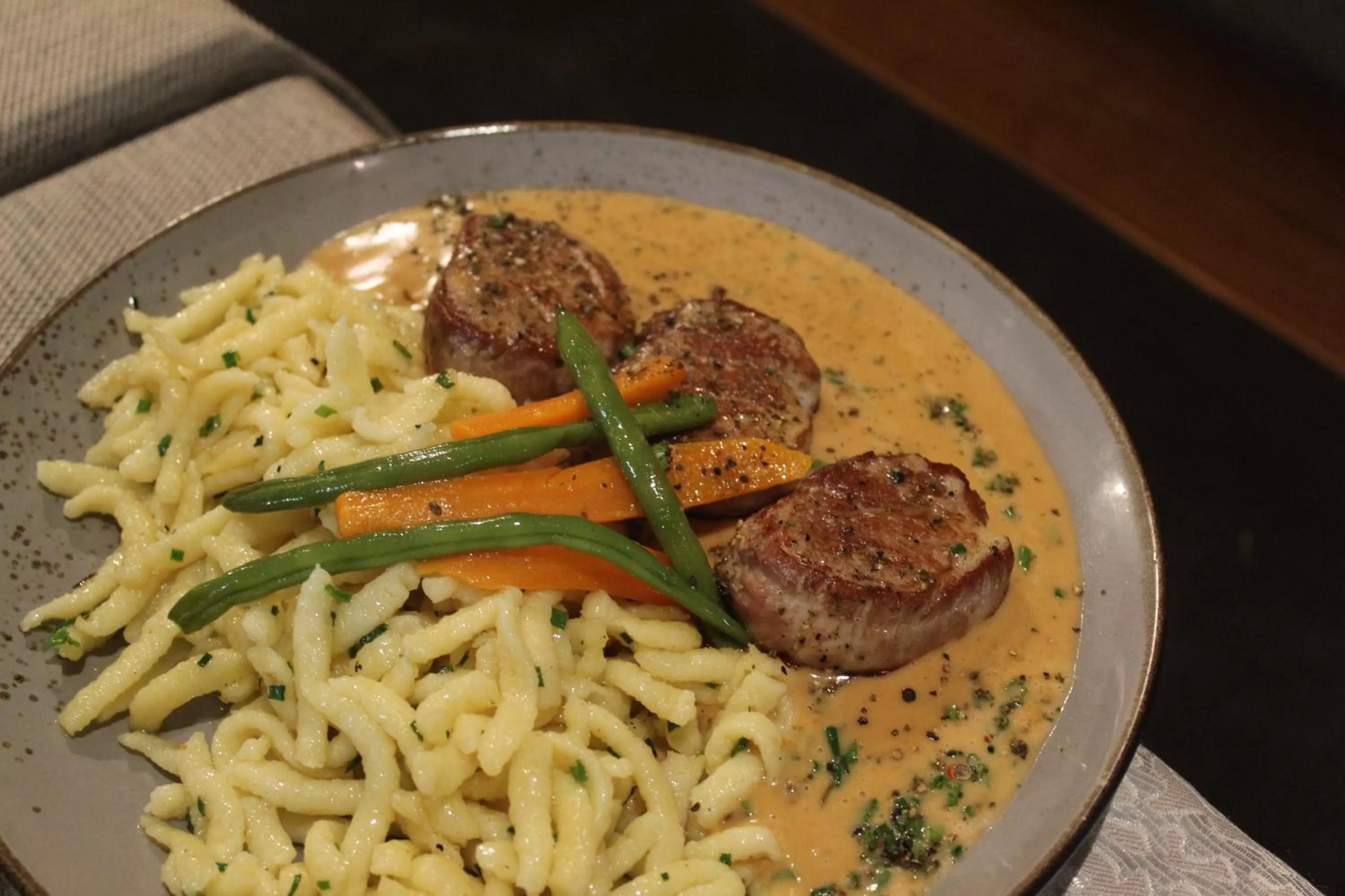 Food close-up in Wander und Aktiv Hotel Rösslwirt