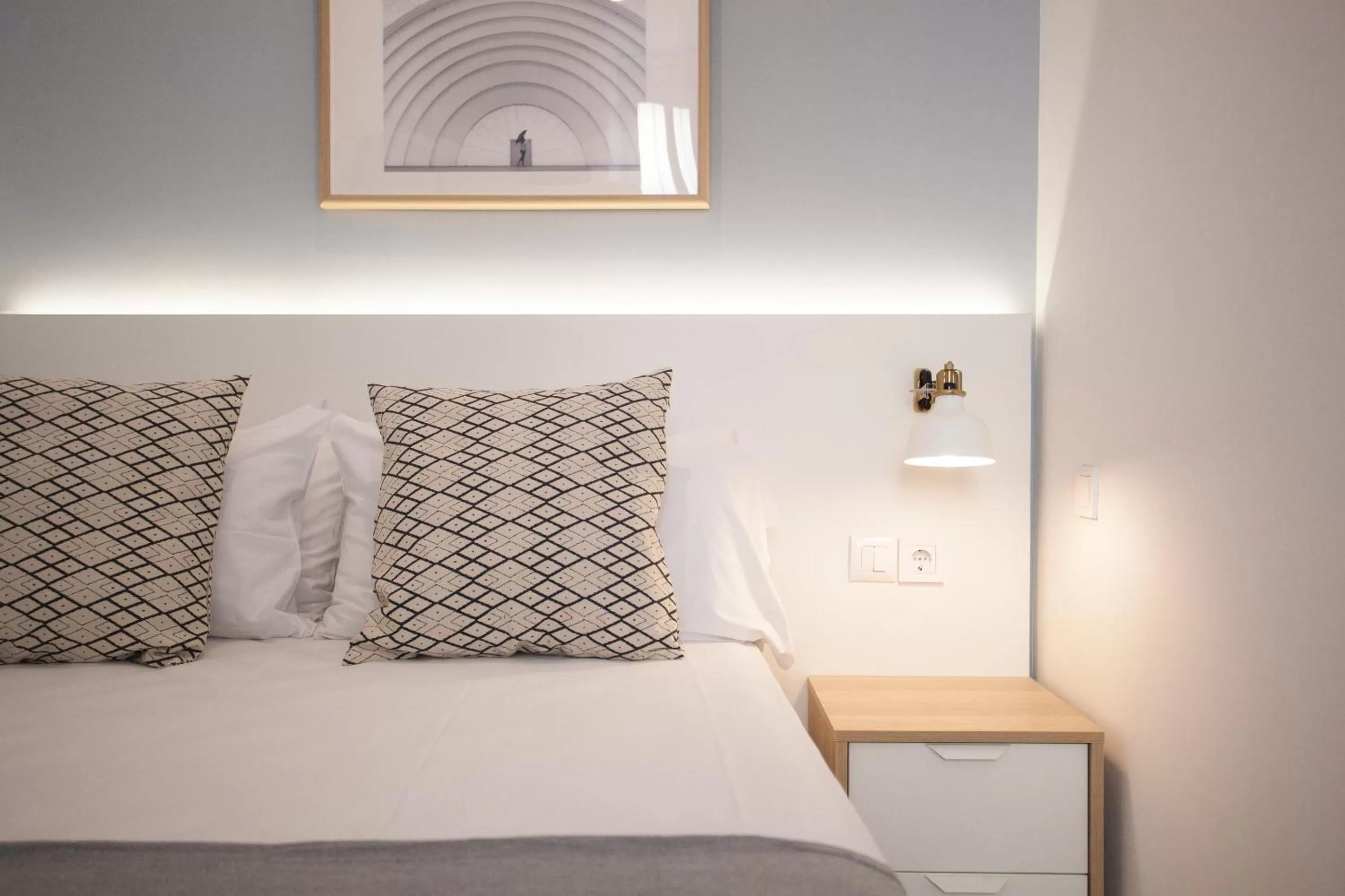 Bedroom, Bed in Gran Central Suites