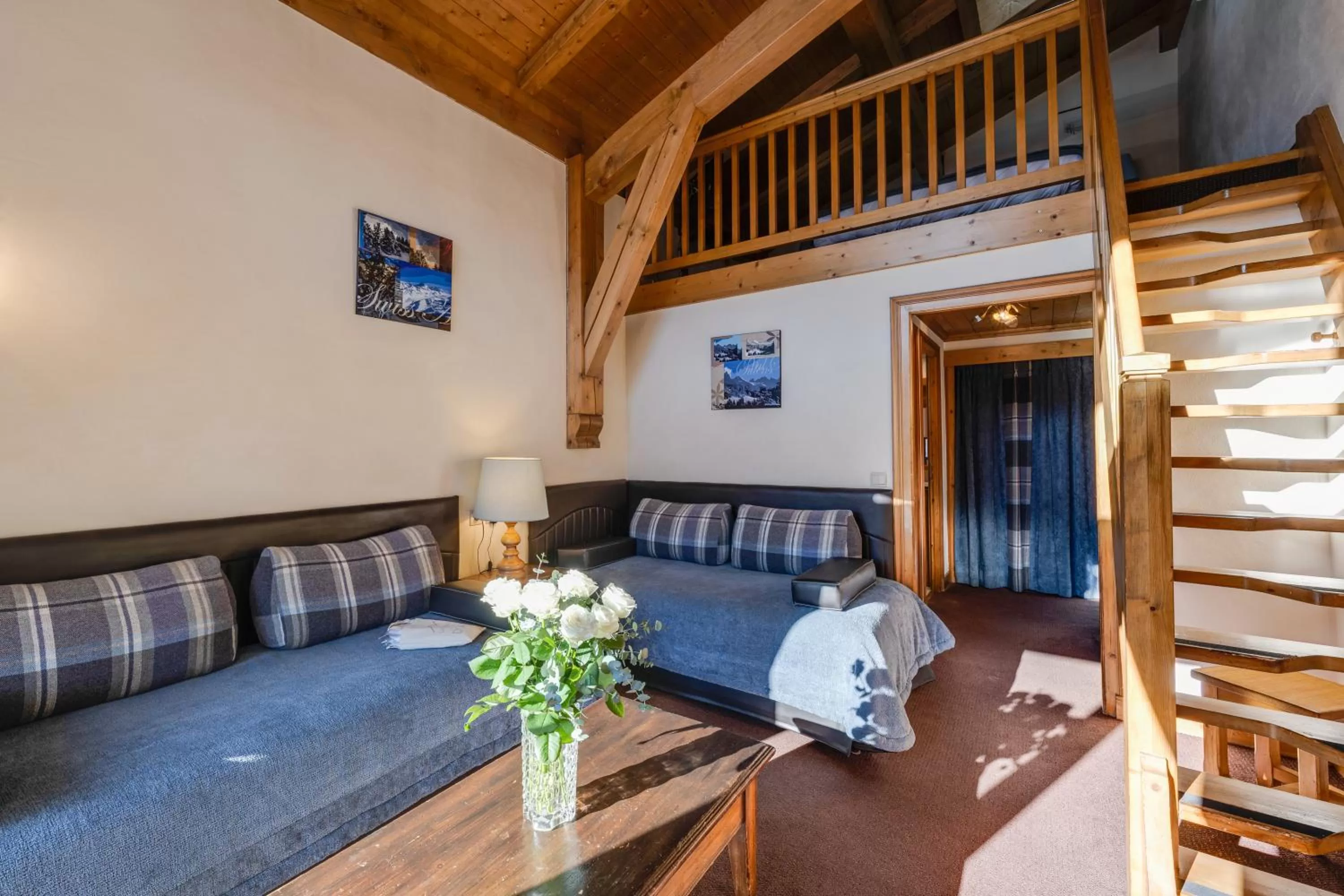 TV and multimedia in Hôtel La Grange d'Arly