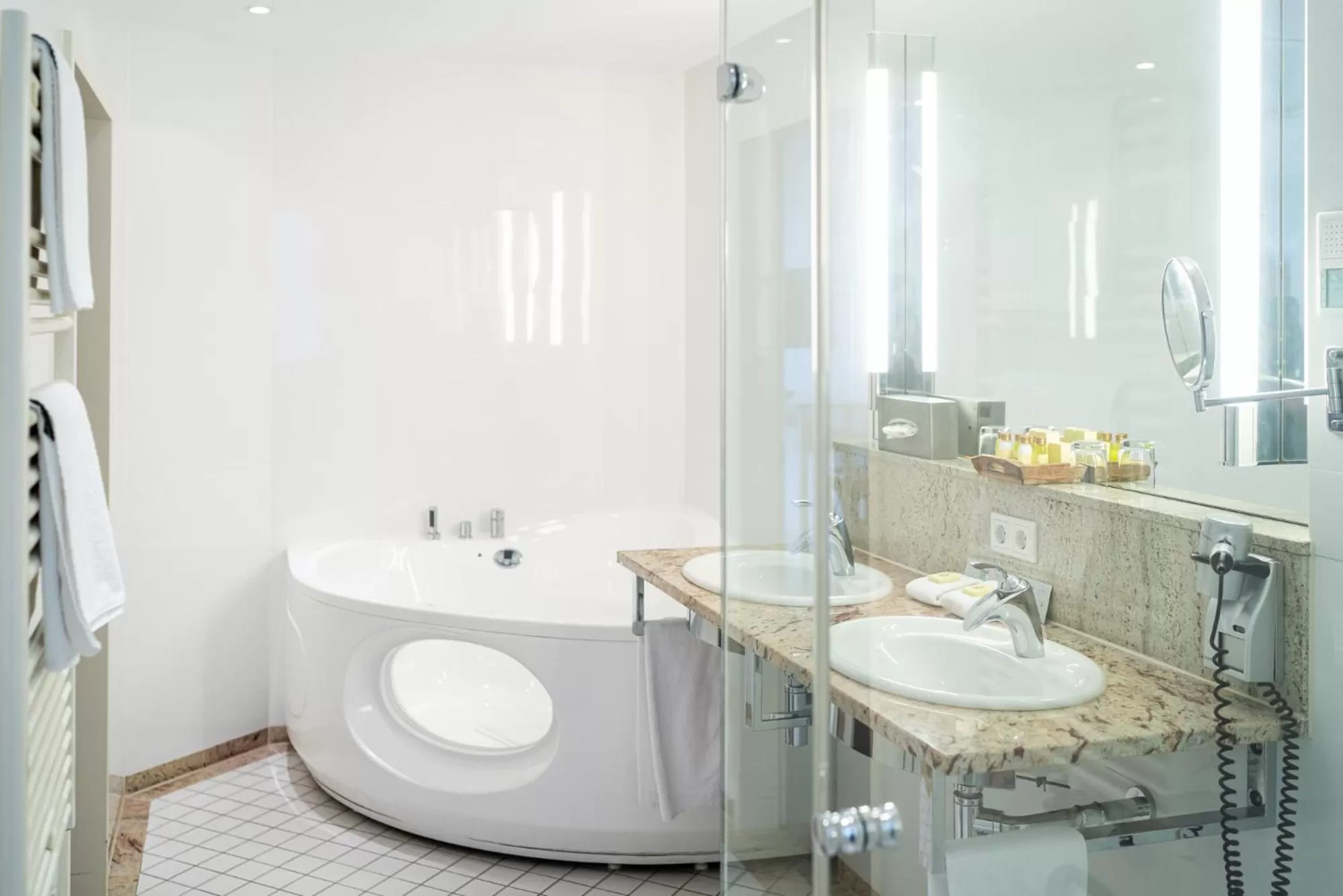 Bathroom in Waldhotel Tannenhäuschen