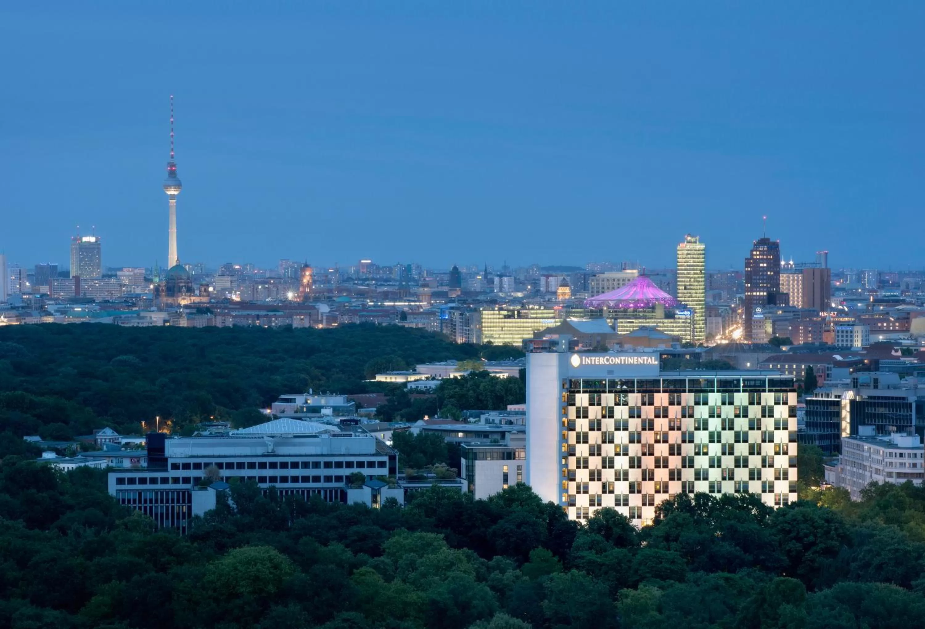 Property building in InterContinental Berlin by IHG