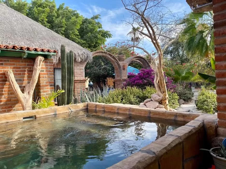 Swimming pool in Casa Xochitl