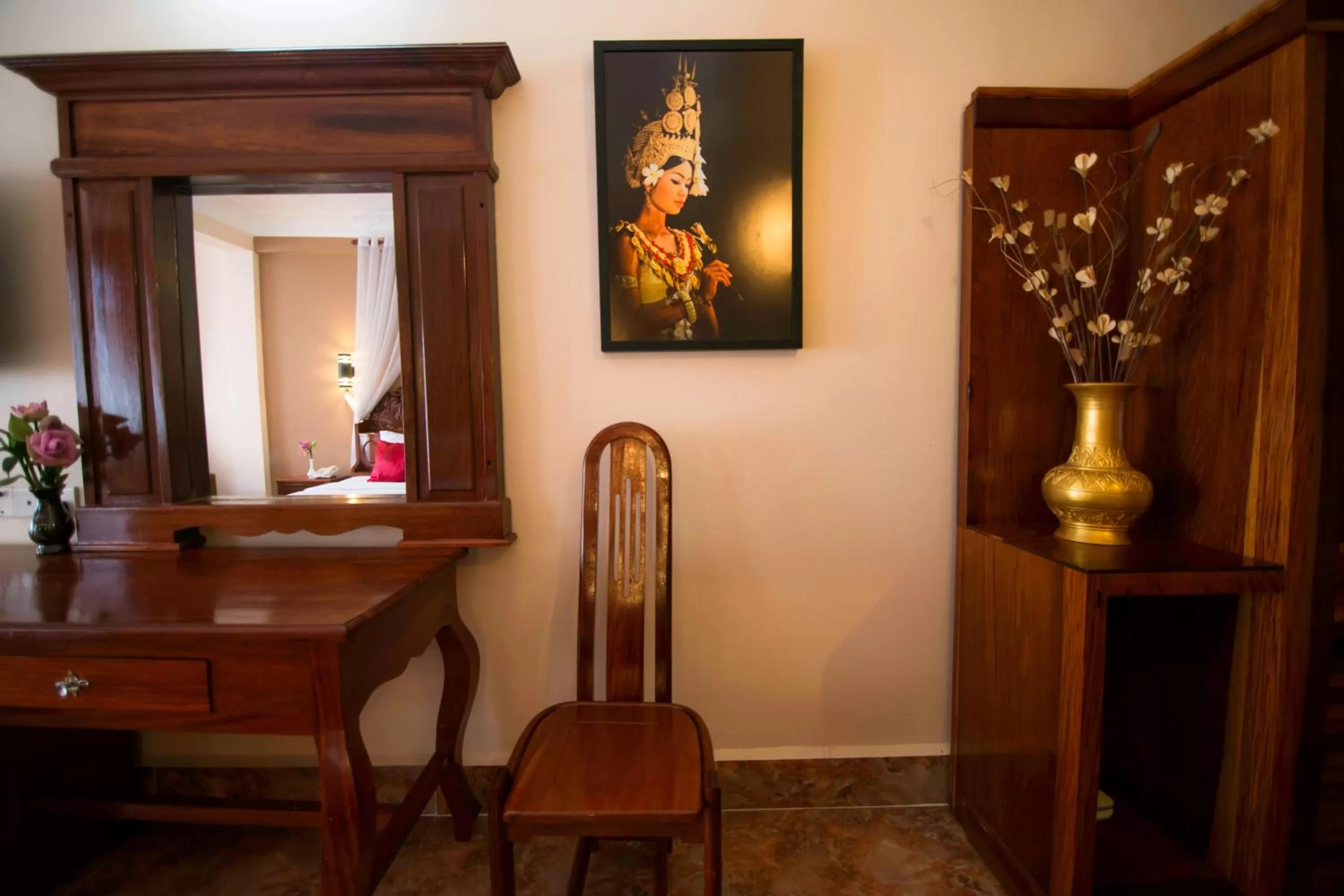 Seating area in Reaksmey Chanreas Hotel