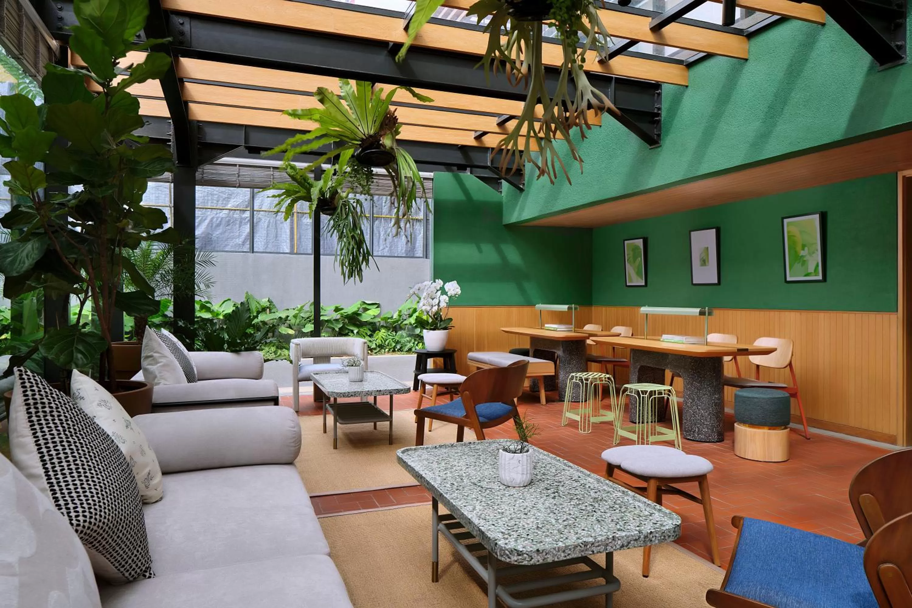 Seating area in ARTOTEL Casa Kuningan