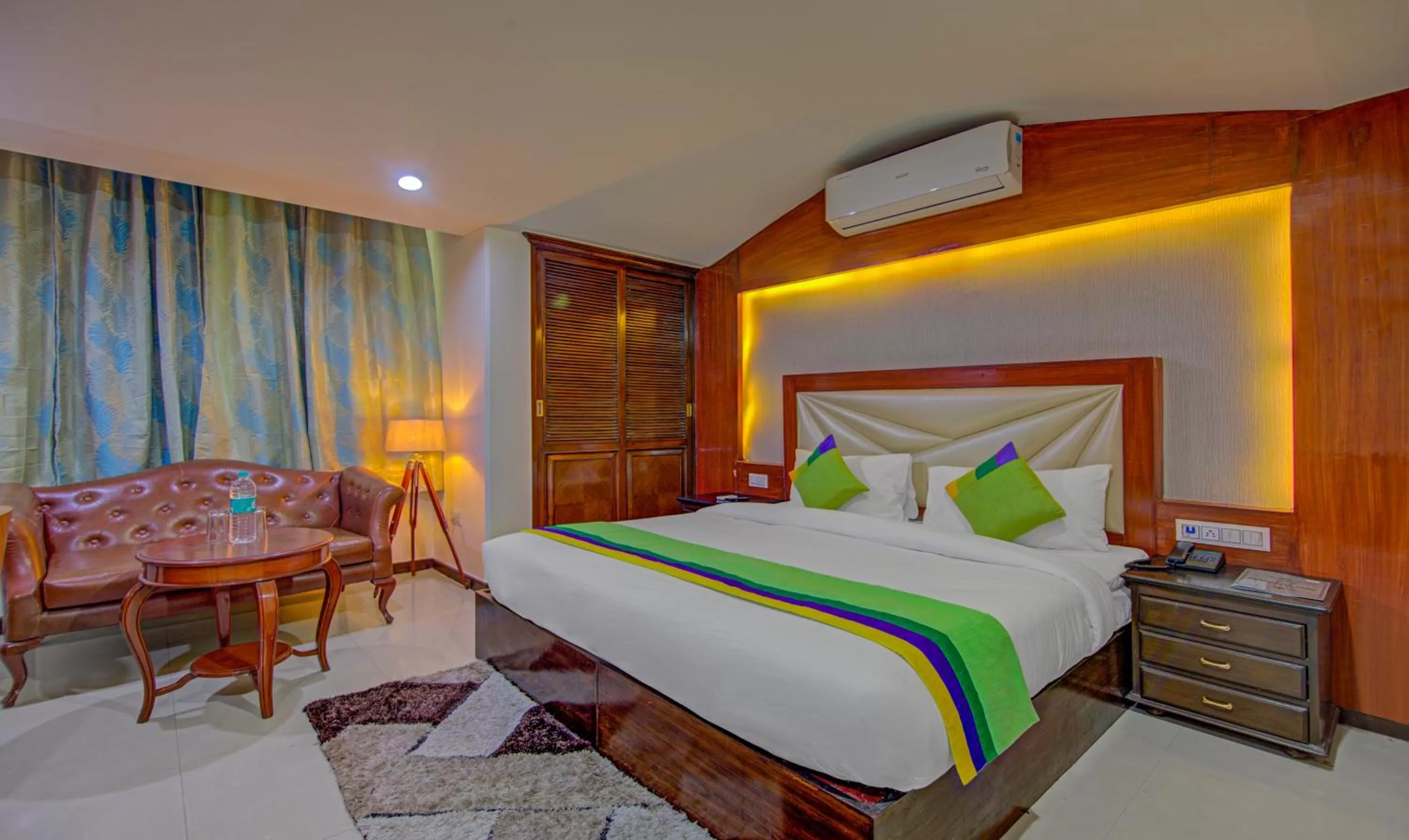 Bed in Treebo Trend Corporate Park