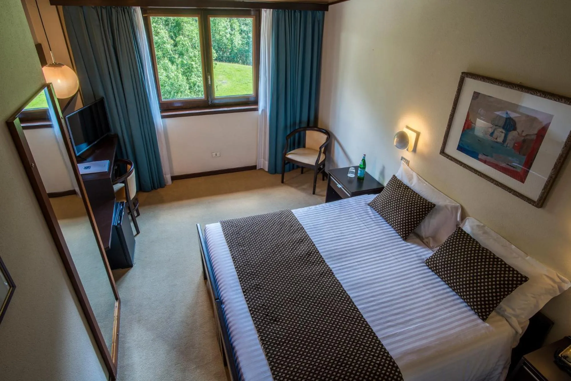 Bed in Hotel Mirella